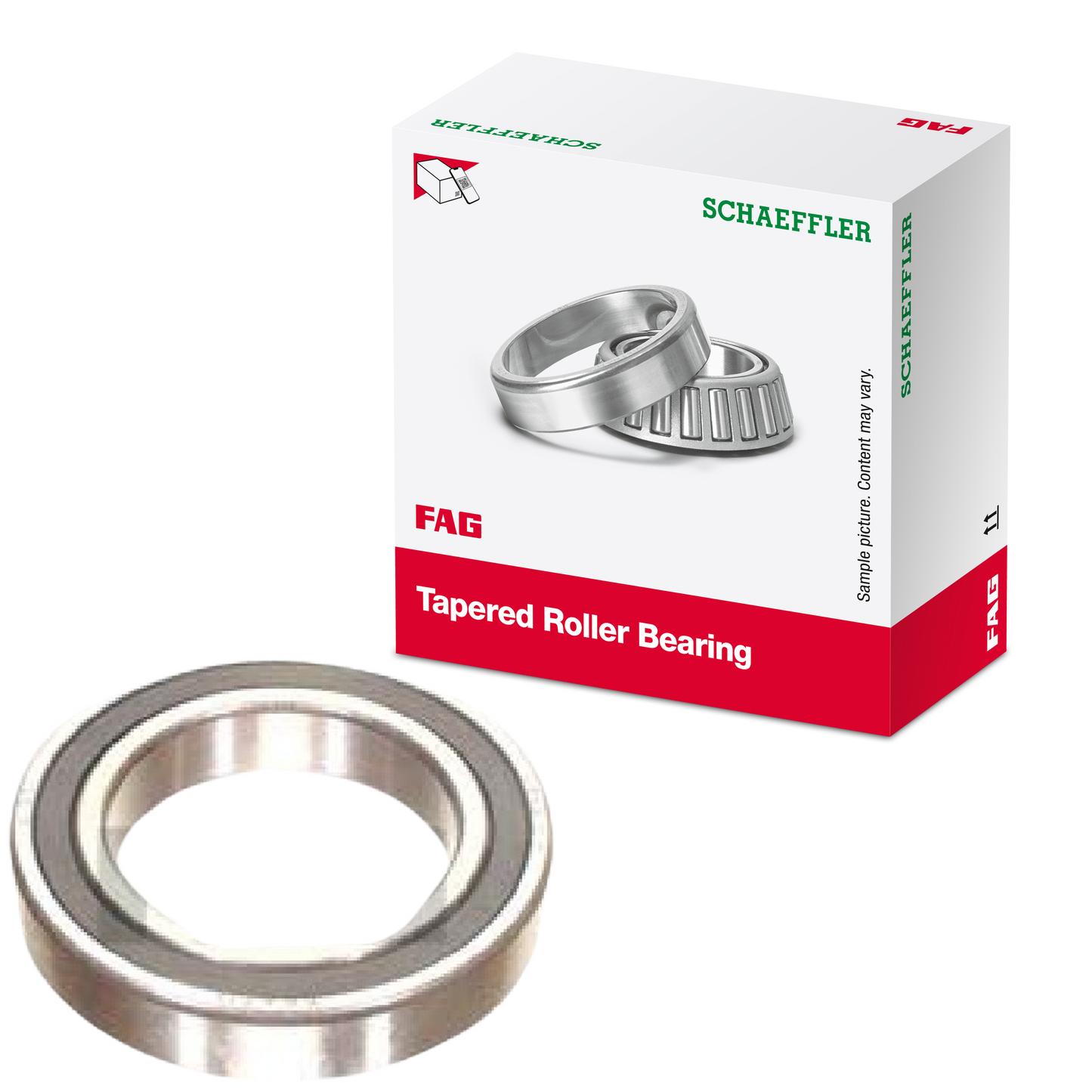 Rolamento Fixo de Uma Carreira de Esferas - FAG - 6014.2RSR.C3 - (1)