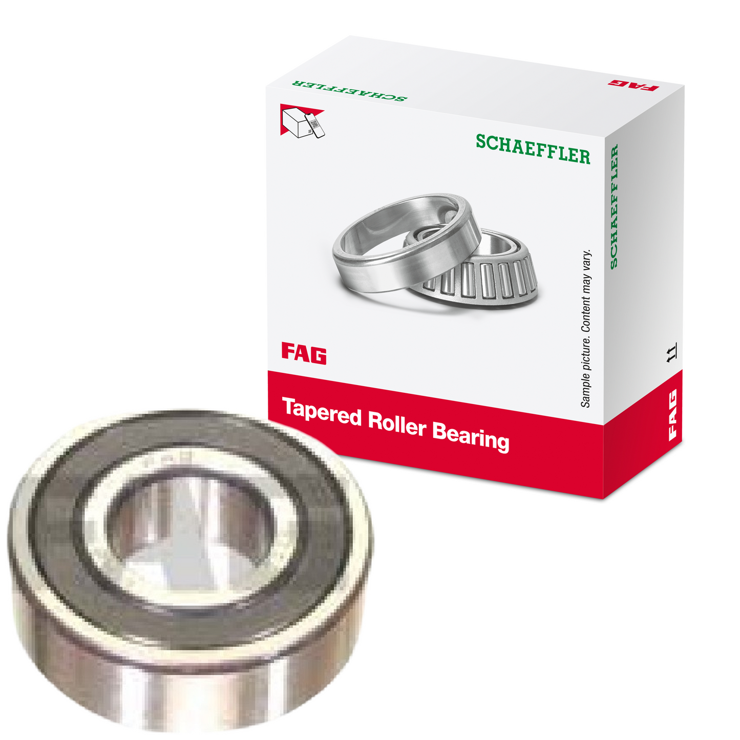 Rolamento Fixo de Uma Carreira de Esferas - FAG - 6202.2RSR - (1)