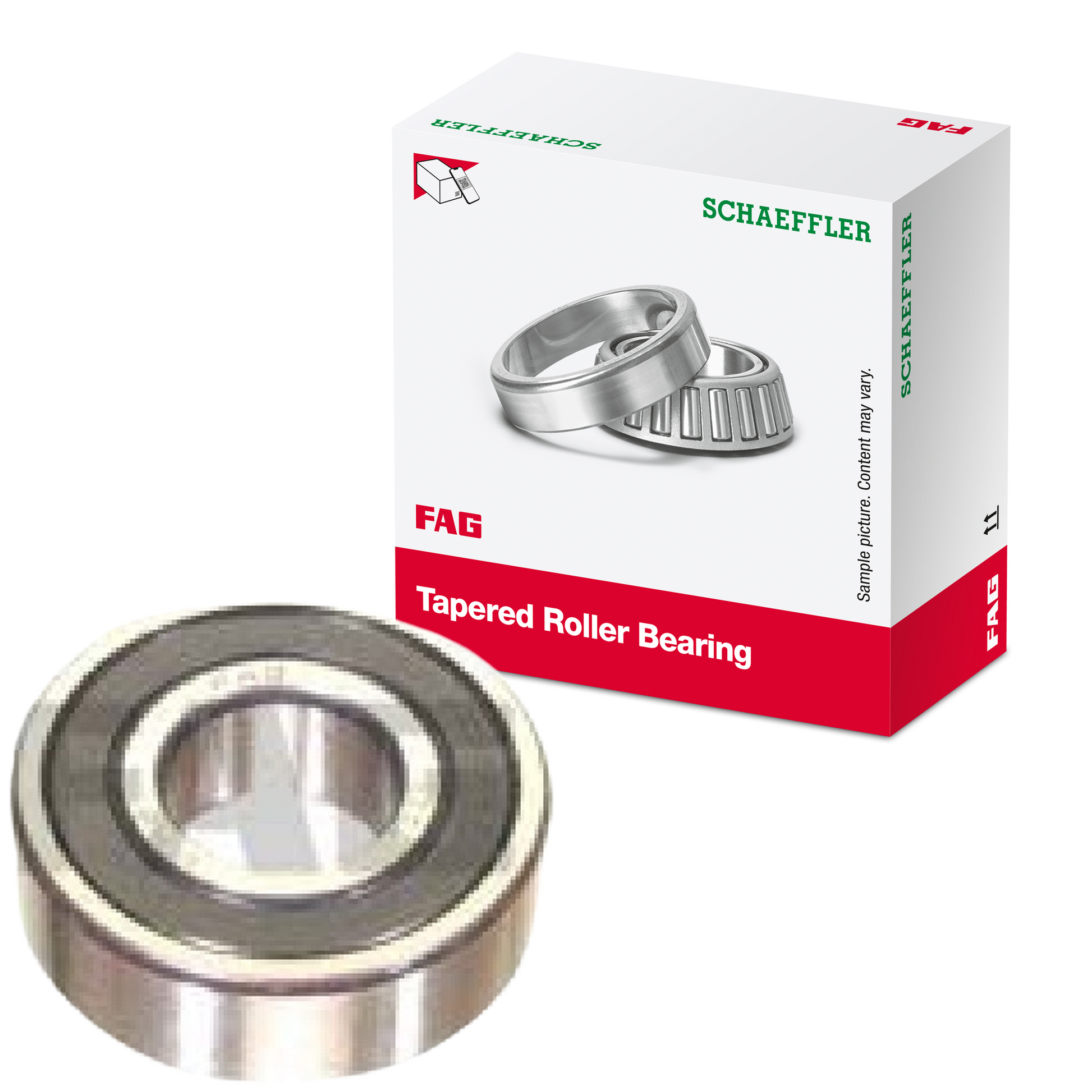 Rolamento Fixo de Uma Carreira de Esferas - FAG - 6202.2RSR - (1)