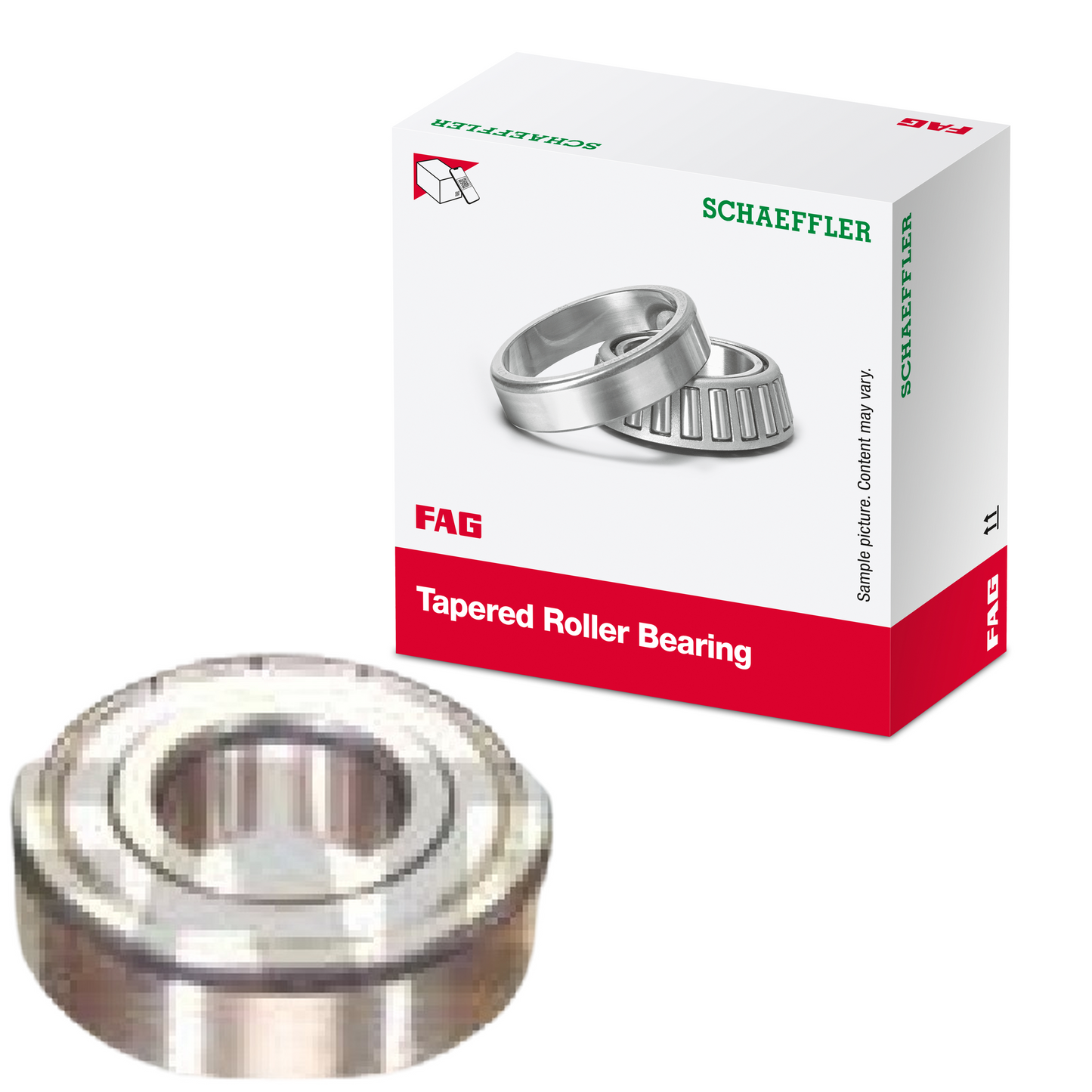 Rolamento Fixo de Uma Carreira de Esferas - FAG - 6204.2ZR.C3 - (1)