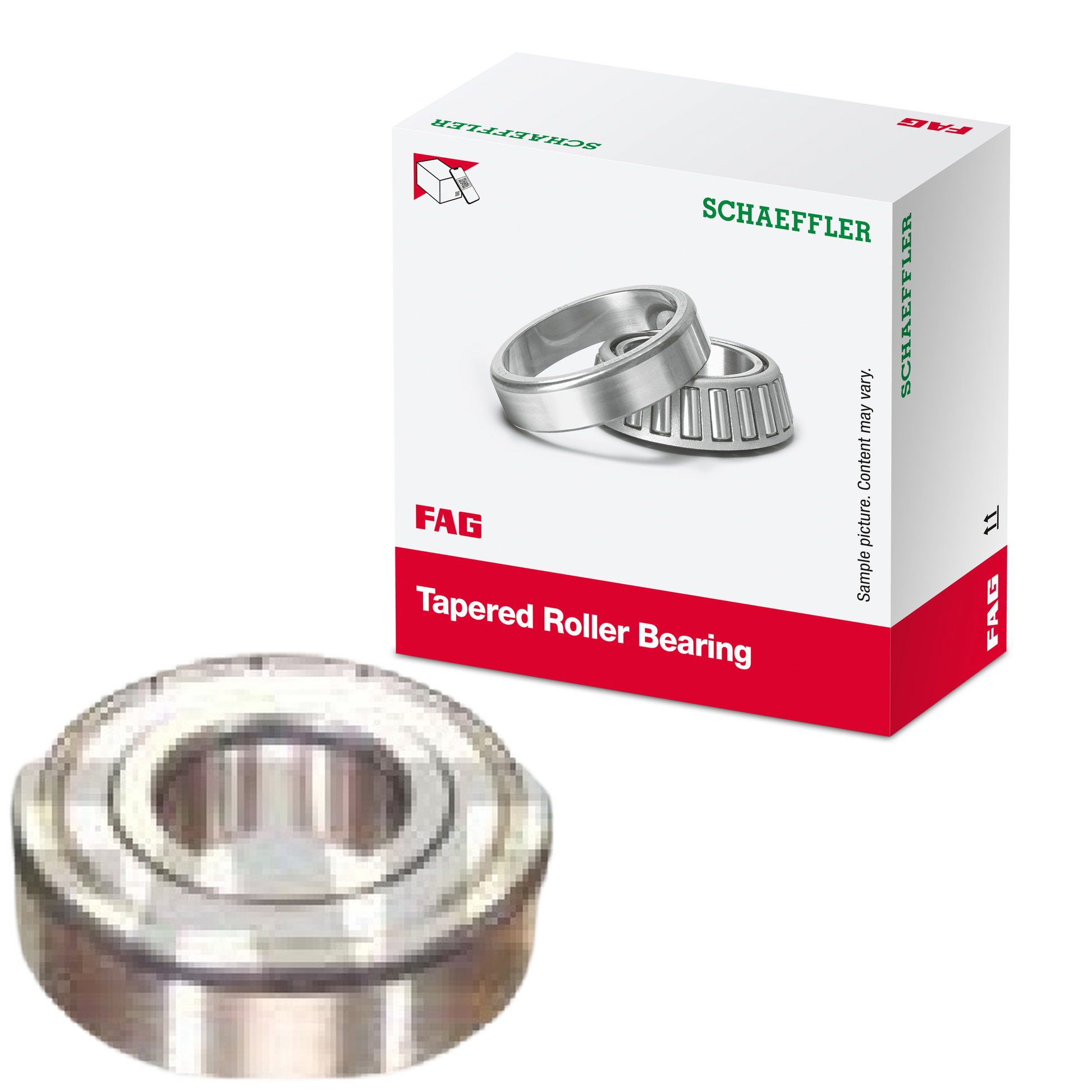 Rolamento Fixo de Uma Carreira de Esferas - FAG - 6204.2ZR.C3 - (1)