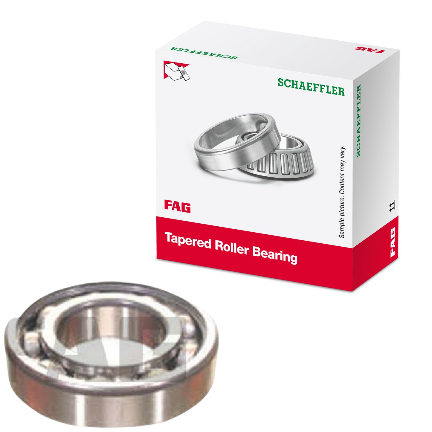 Rolamento Fixo de Uma Carreira de Esferas - FAG - 6207 - (1)