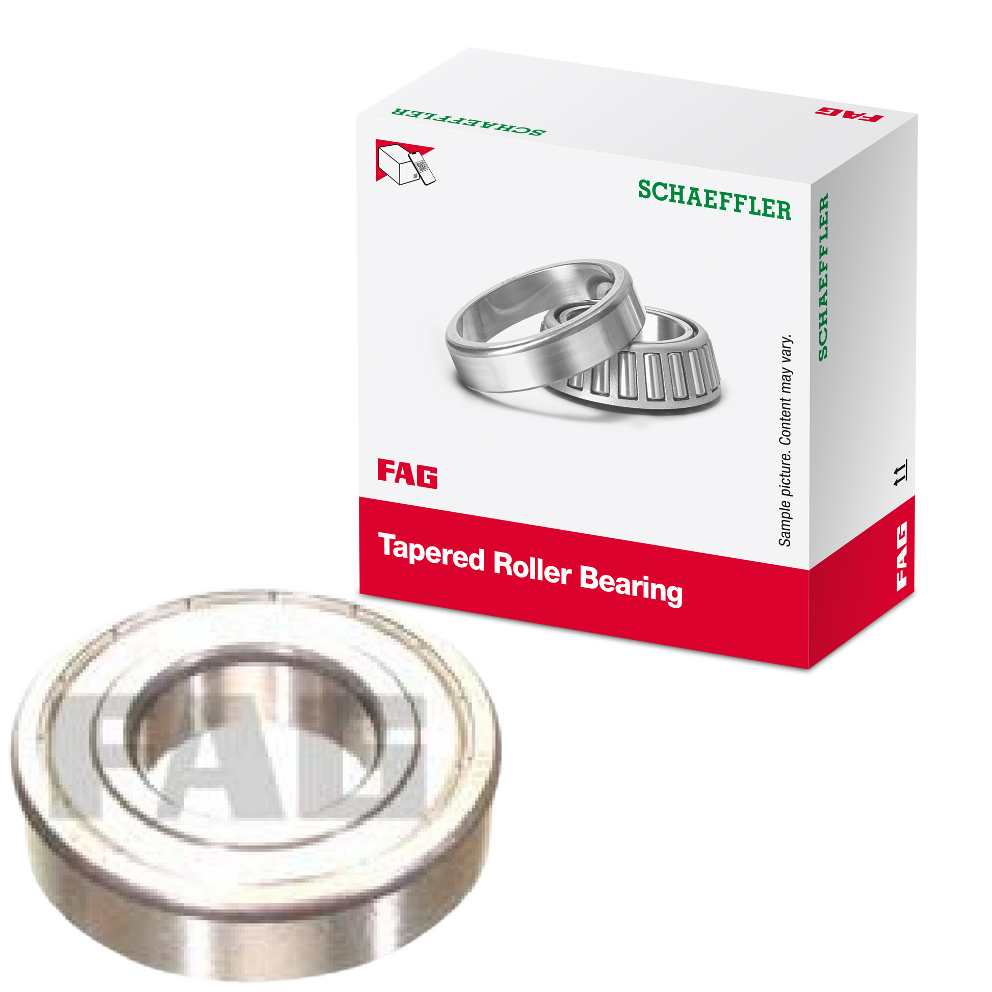 Rolamento Fixo de Uma Carreira de Esferas - FAG - 6207ZR - (1)