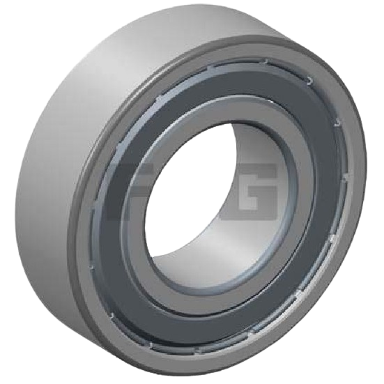 Rolamento Fixo de Uma Carreira de Esferas - FAG - 6209ZR - (2)