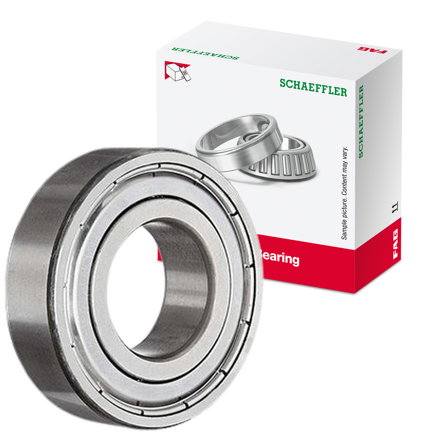 Rolamento Fixo de Uma Carreira de Esferas - FAG - 6006.2ZR.C3 - (1)