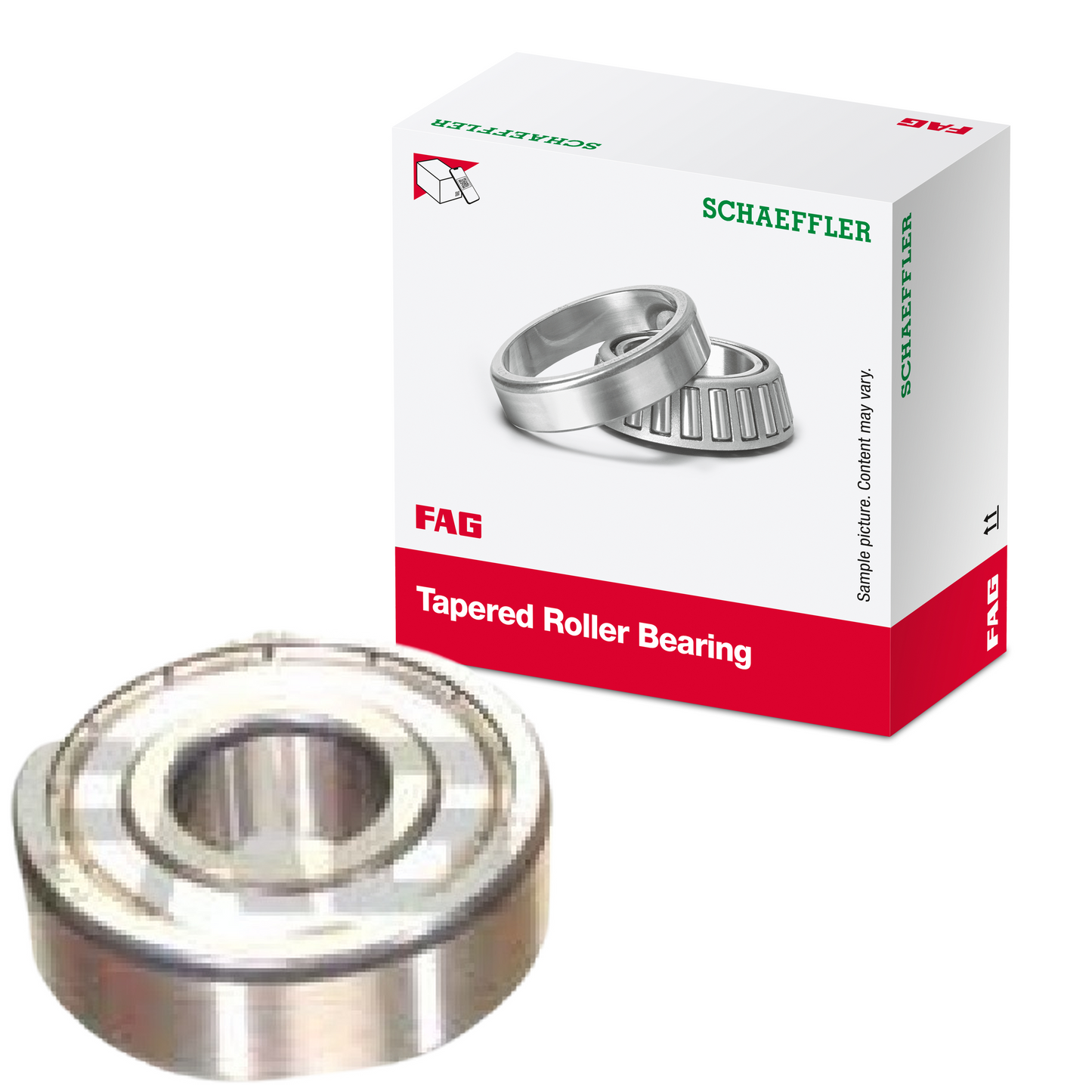 Rolamento Fixo de Uma Carreira de Esferas - FAG - 6201ZR - (1)