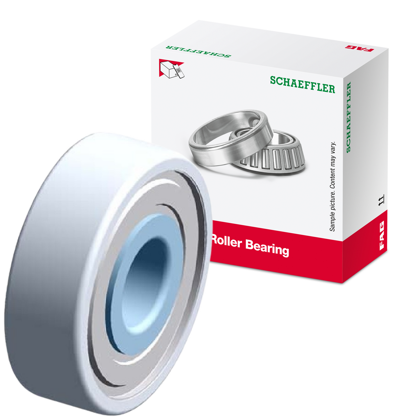 Rolamento Fixo de Uma Carreira de Esferas - FAG - 6301.2ZR - (1)
