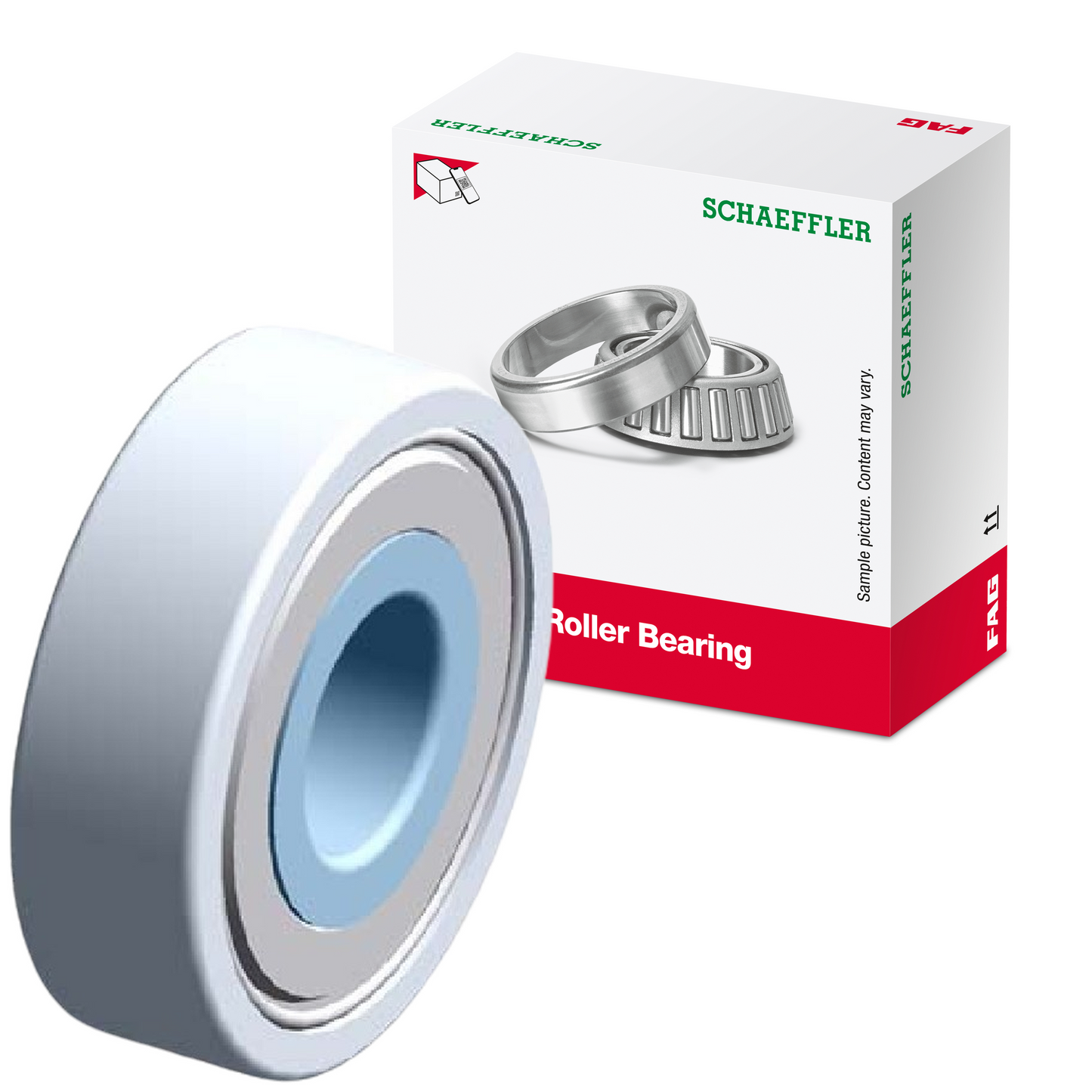 Rolamento Fixo de Uma Carreira de Esferas - FAG - 6303.2ZR.C3 - (1)