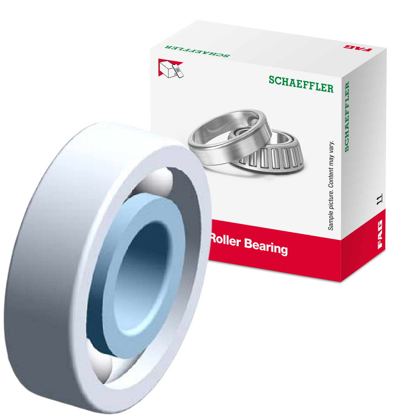 Rolamento Fixo de Uma Carreira de Esferas - FAG - 6304.C3 - (1)