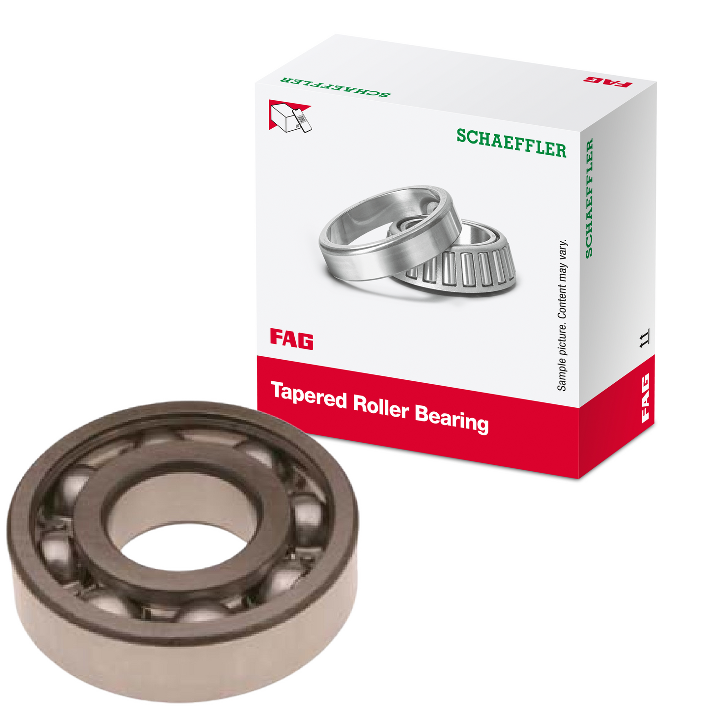 Rolamento Fixo de Uma Carreira de Esferas - FAG - 6306.C3 - (1)