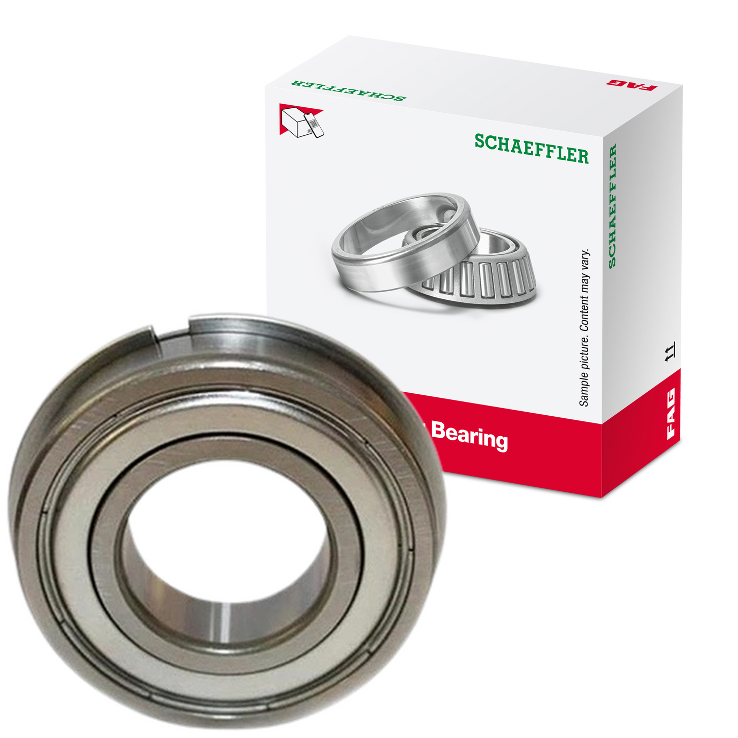 Rolamento Fixo de Uma Carreira de Esferas - FAG - 6306ZNR - (1)
