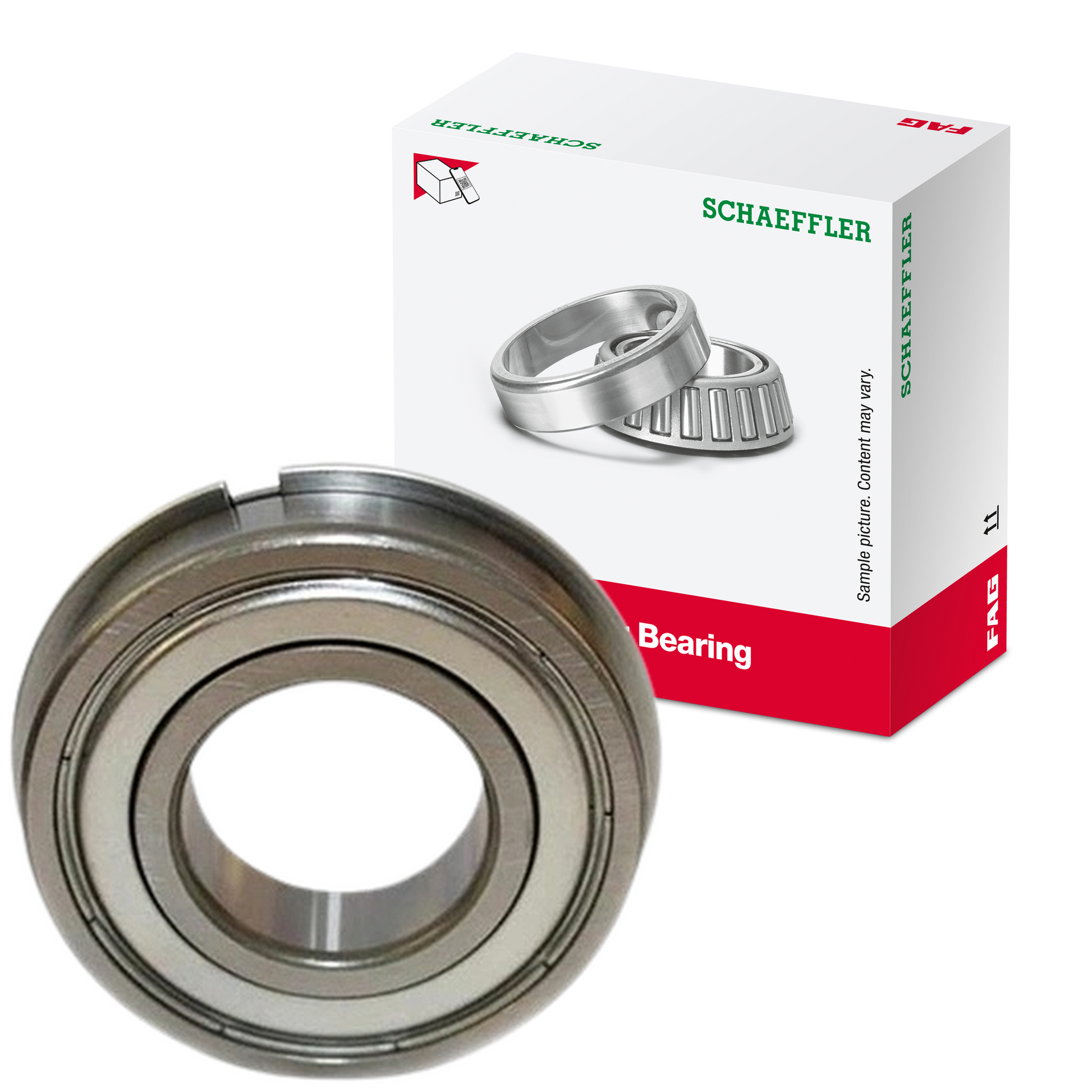 Rolamento Fixo de Uma Carreira de Esferas - FAG - 6306ZNR - (1)