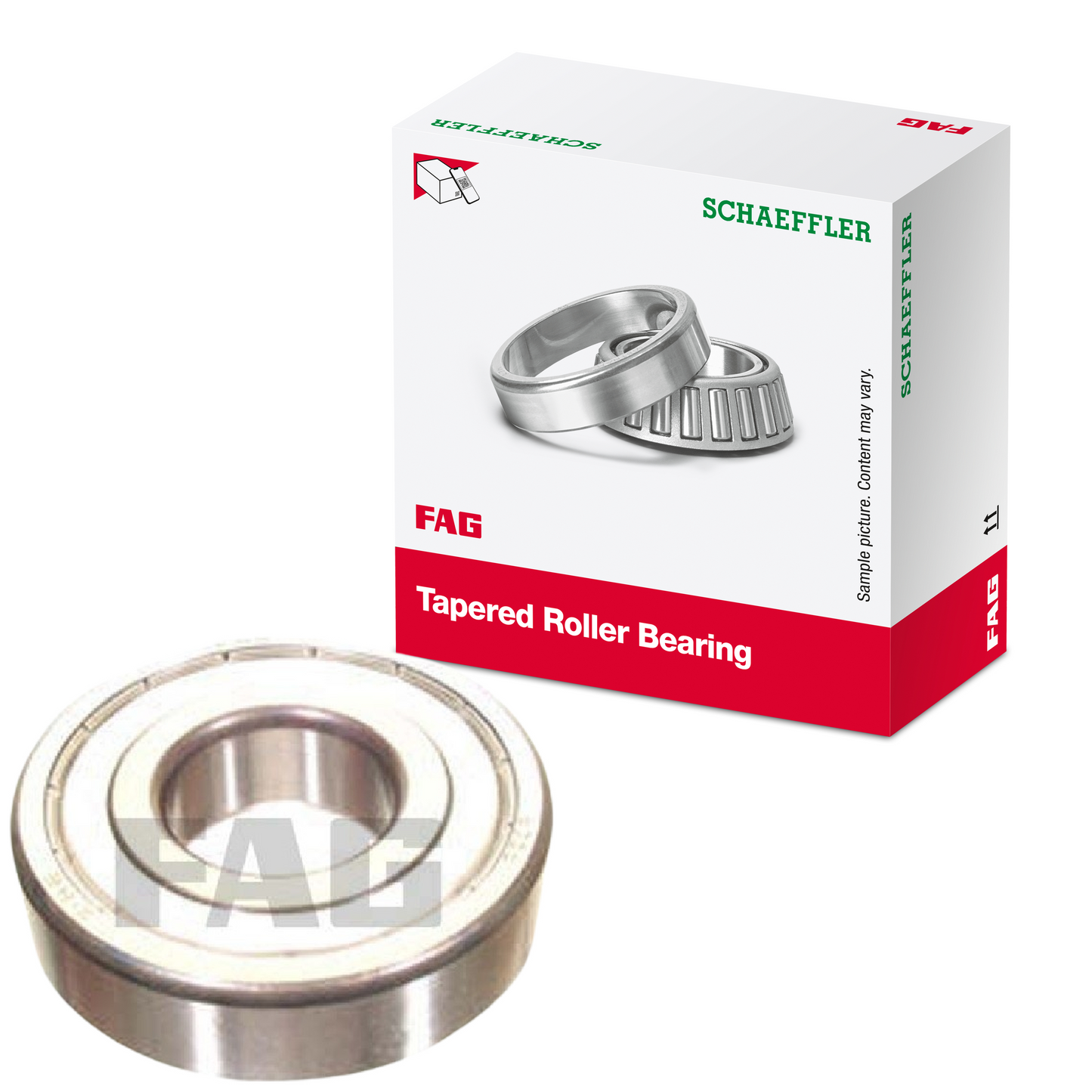 Rolamento Fixo de Uma Carreira de Esferas para Volvo B 58 - FAG - 6306ZR - (1)
