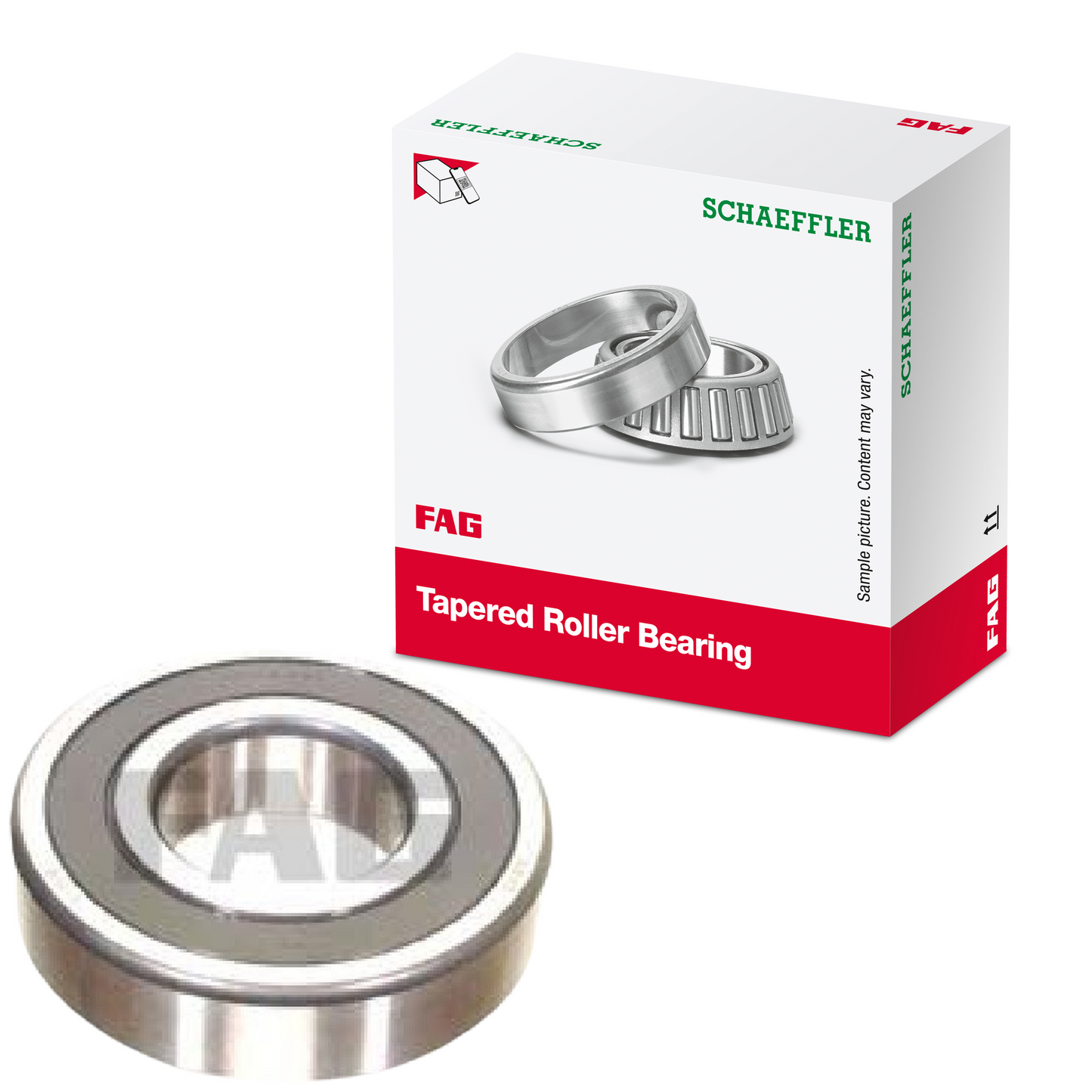 Rolamento Fixo de Uma Carreira de Esferas - FAG - 6310.2RSR - (1)