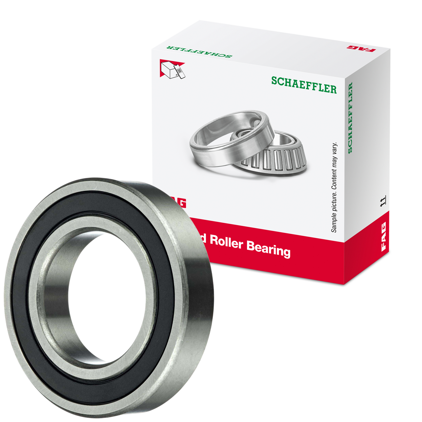 Rolamento Fixo de Uma Carreira de Esferas - FAG - 6211.2RSR - (1)
