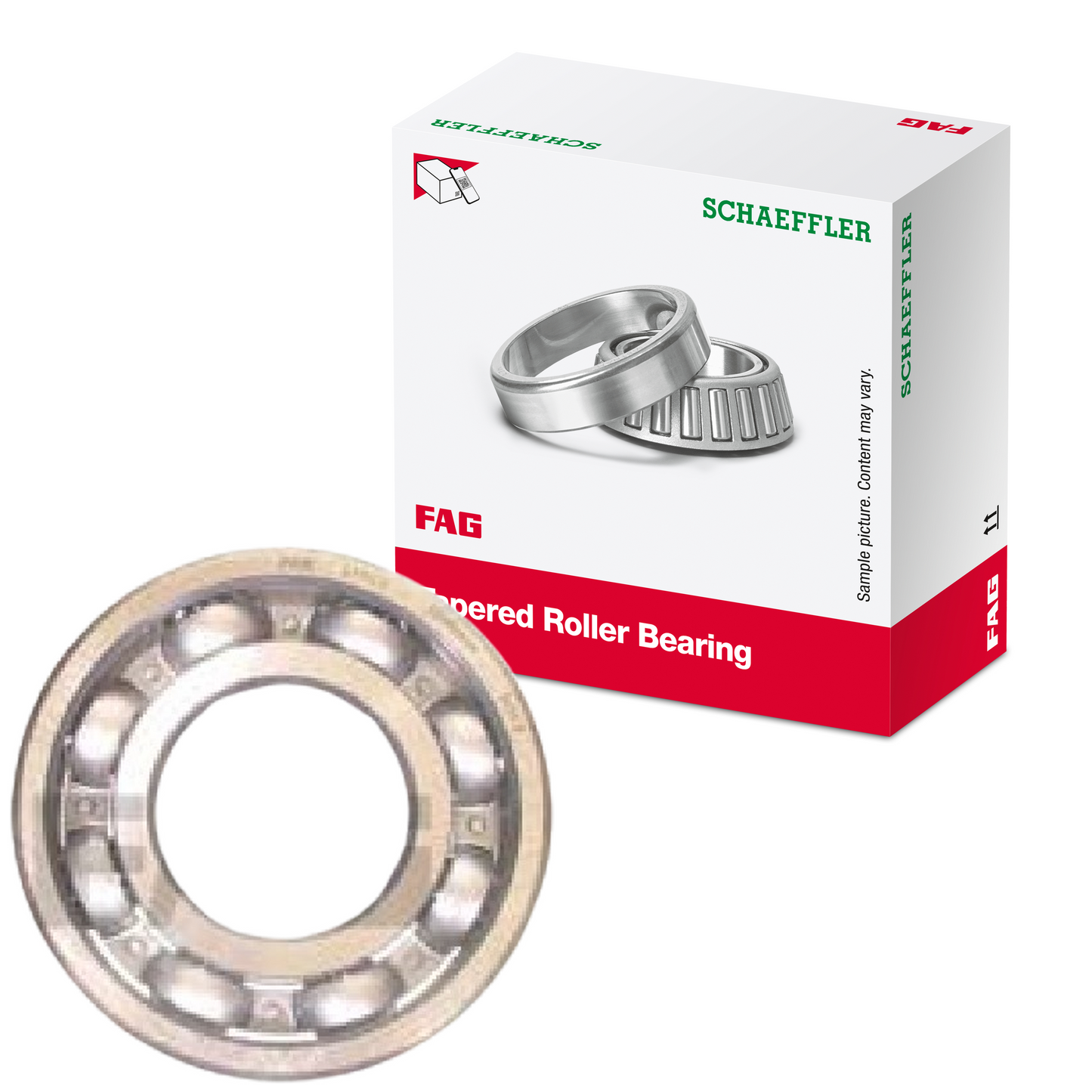 Rolamento Fixo de Uma Carreira de Esferas - FAG - 6311 - (1)