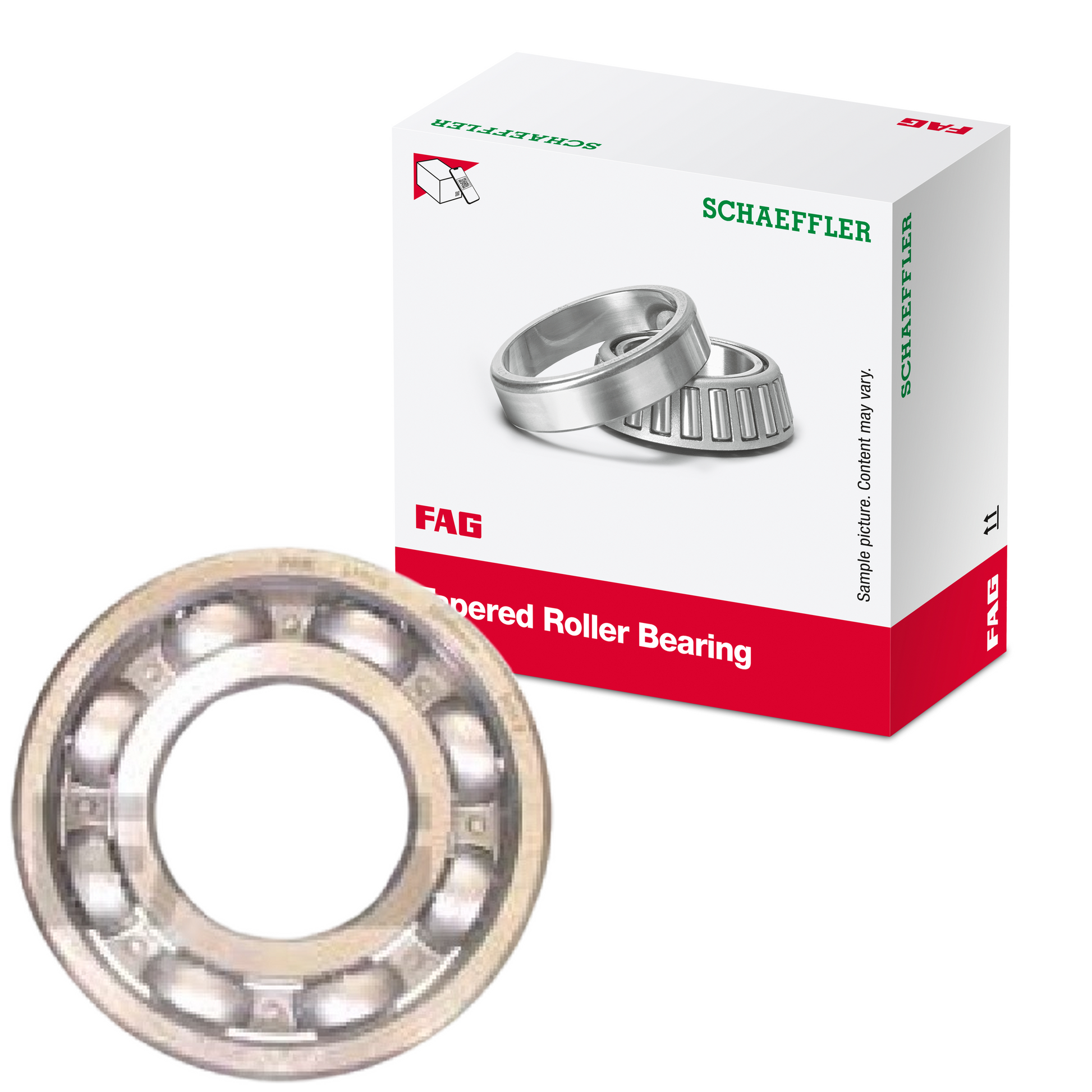 Rolamento Fixo de Uma Carreira de Esferas - FAG - 6311 - (1)