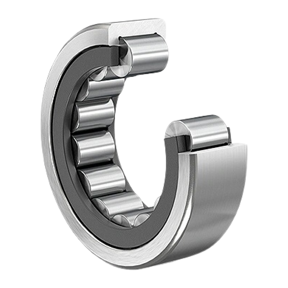 Rolamento de Rolos Cilíndricos com Anel de Rebordo - FAG - NUP314EN.M1.C3 - (2)