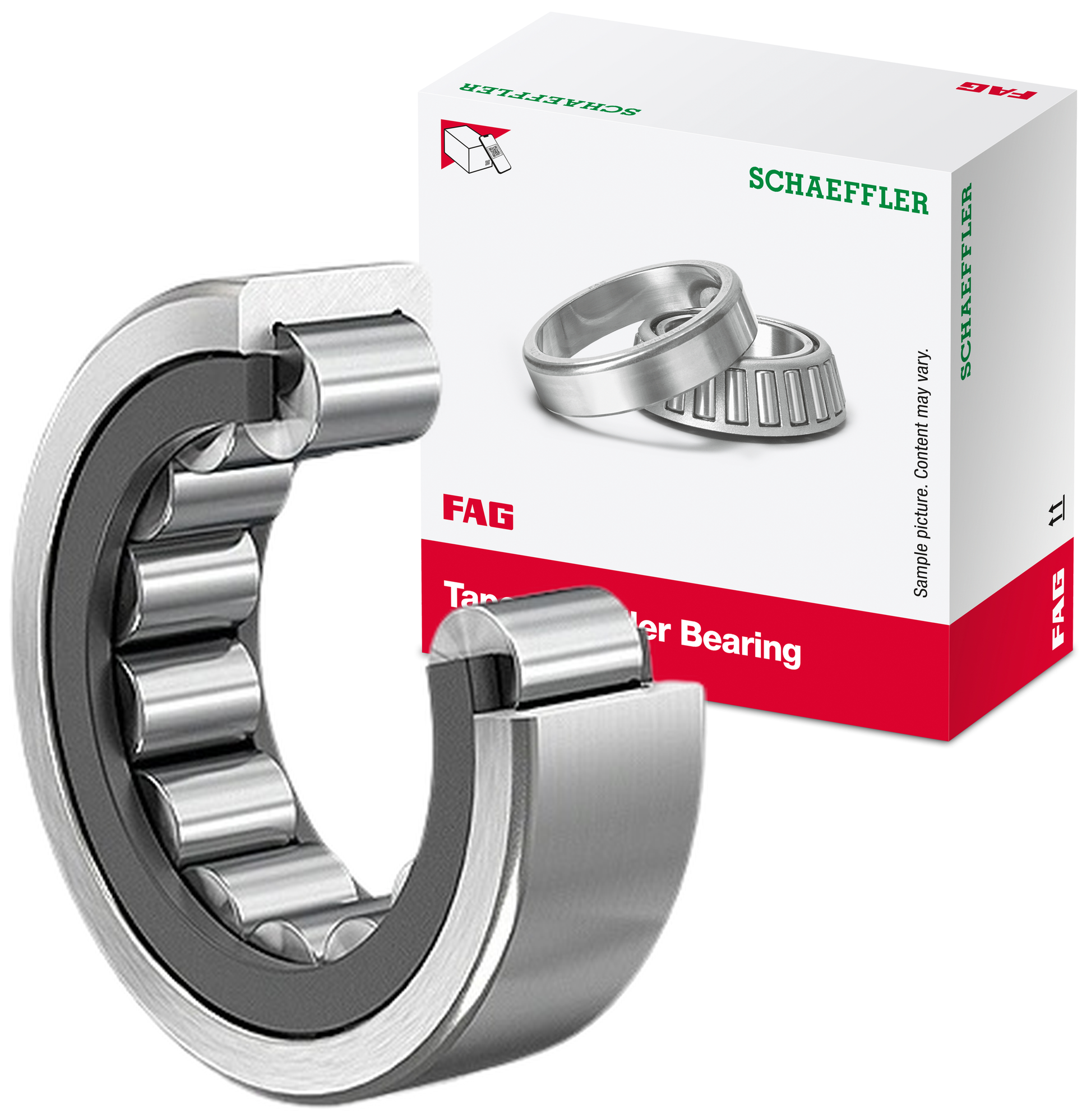Rolamento de Rolos Cilíndricos com Anel de Rebordo - FAG - NUP314EN.M1.C3 - (1)