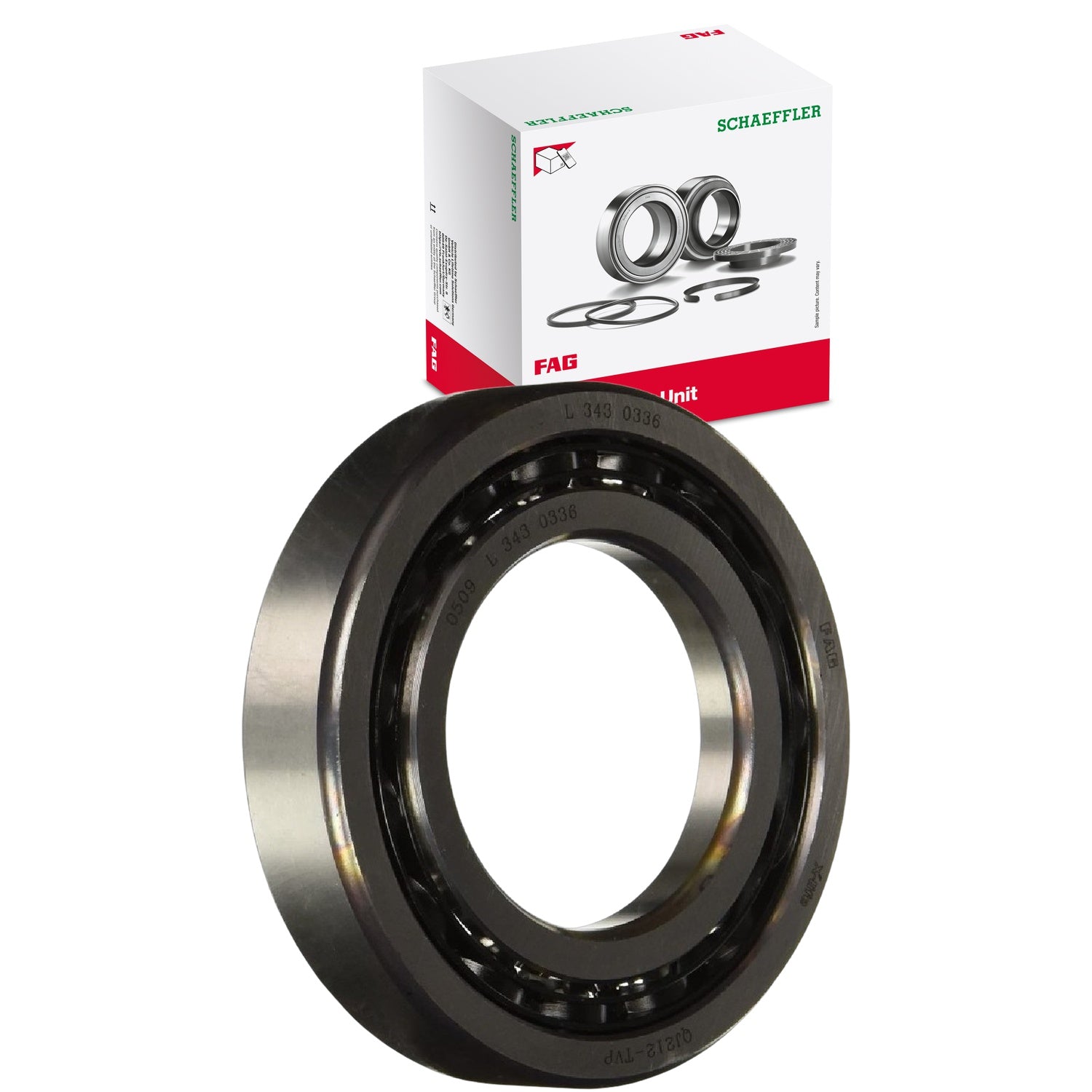 Rolamento de Esferas - FAG - QJ212TVP - (1)