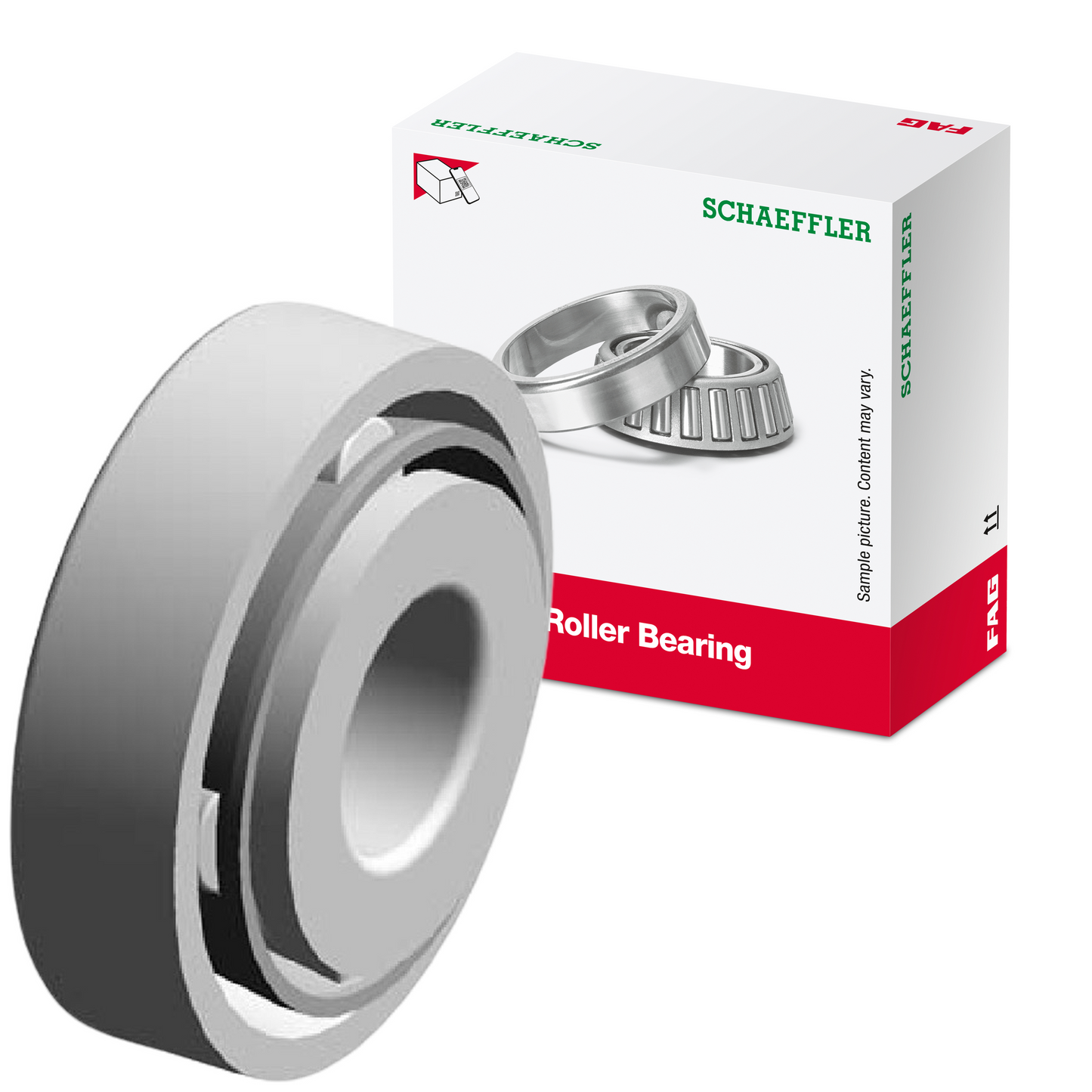 Rolamento de Roletes Cônicos - FAG - 30302A - (1)