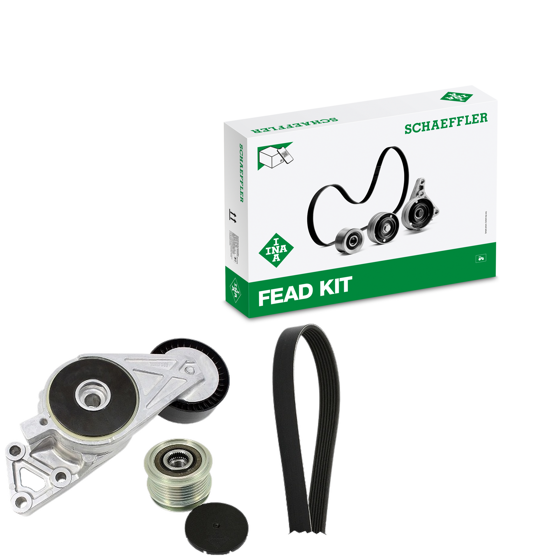 Kit Correia Dentada Sincronizadora com Tensor - INA - 529 0470 20 - (1)