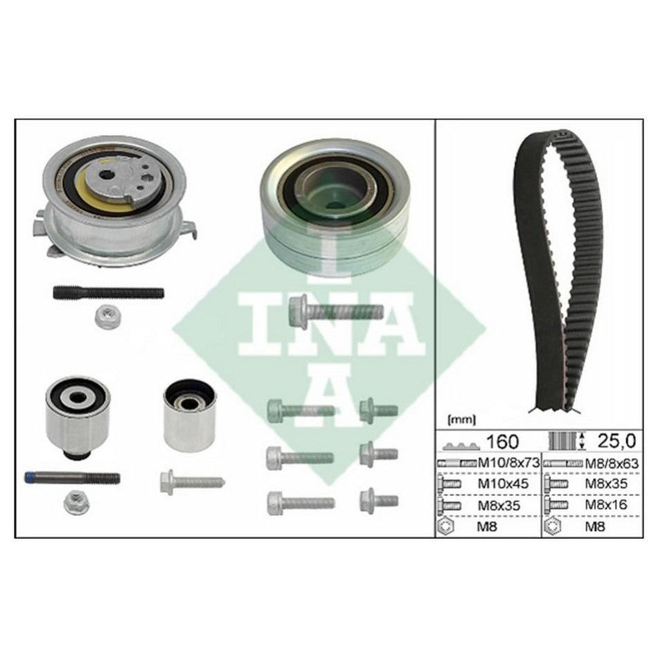 Kit Correia Dentada Sincronizadora com Tensor - INA - 530 0550 10 - (4)