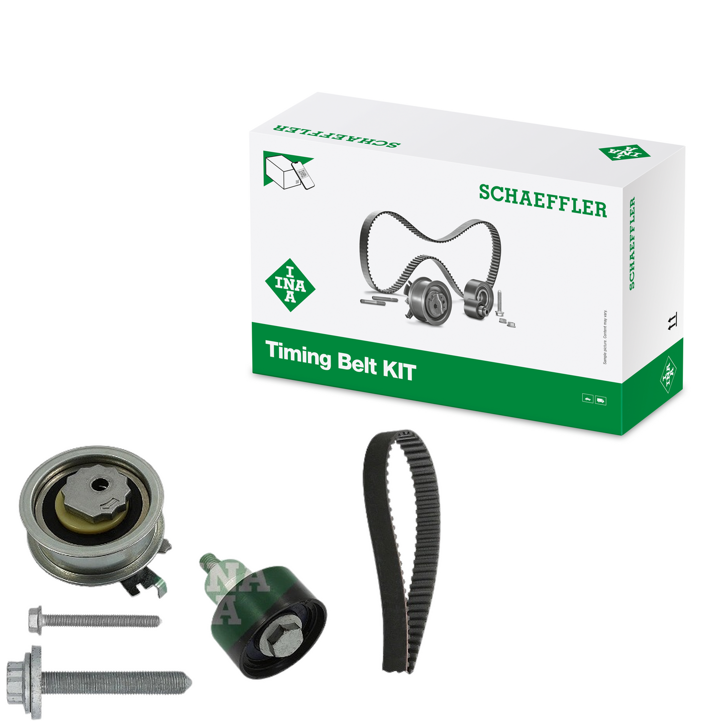 Kit Correia Dentada Sincronizadora com Tensor - INA - 530 0592 11 - (1)