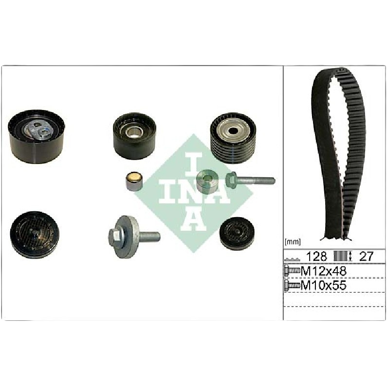Kit Correia Dentada Sincronizadora com Tensor - INA - 530 0637 10 - (2)