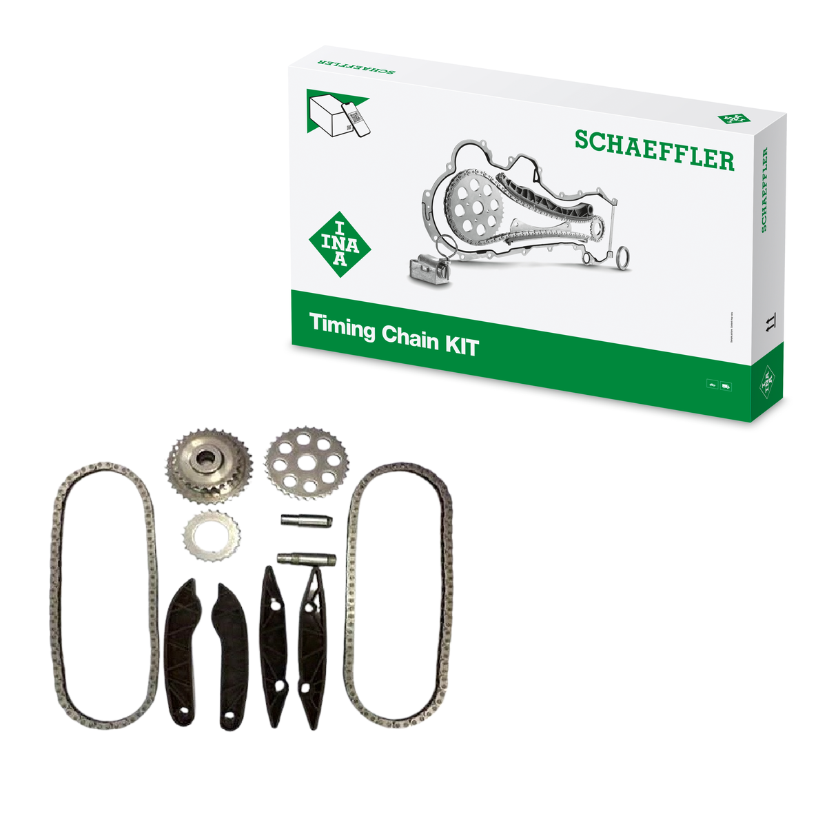 Kit de Corrente de Distribuição do Motor para Ford Ranger e Troller T4 - INA - 559 1707 30 - (1)