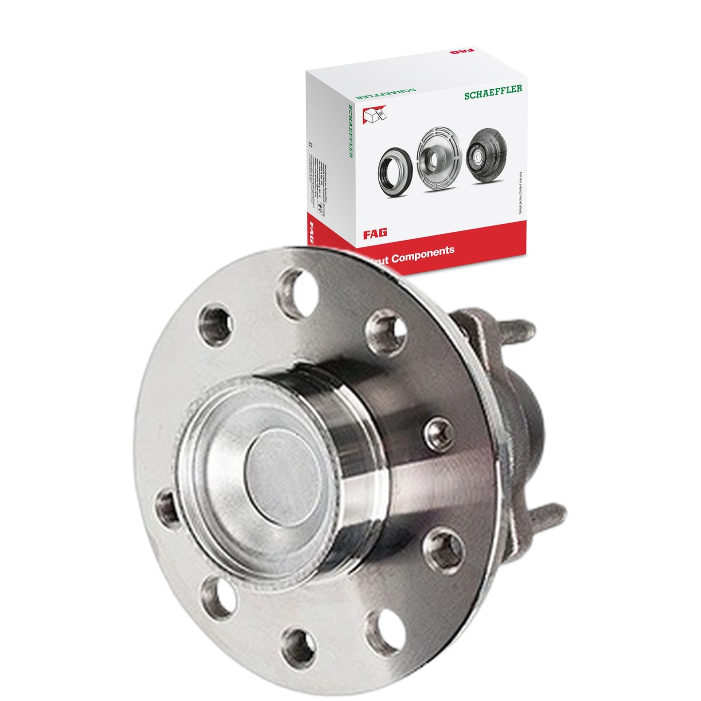 Cubo de Roda Traseiro com Rolamento - FAG - 571598.02 - (1)