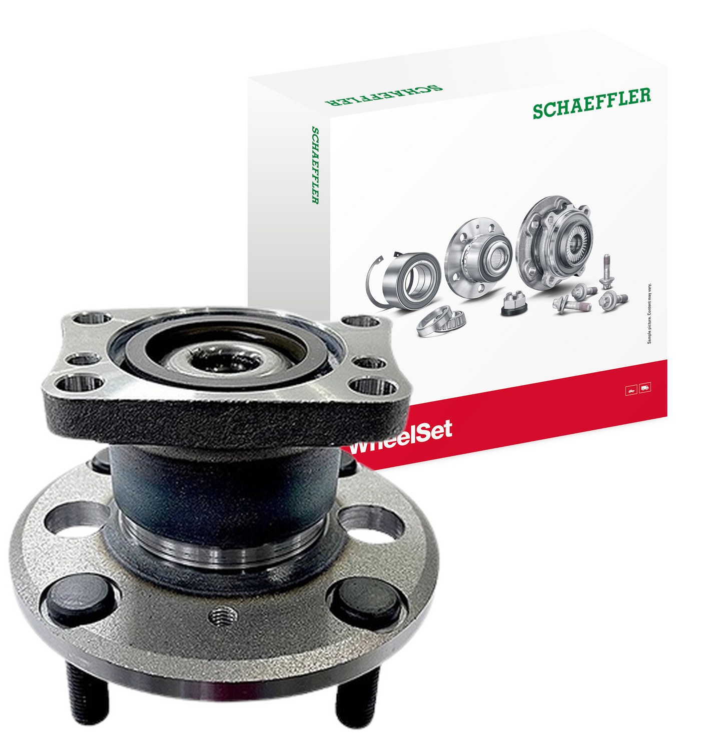 Cubo de Roda Traseiro com Rolamento - FAG - 713 1819 10 - (1)