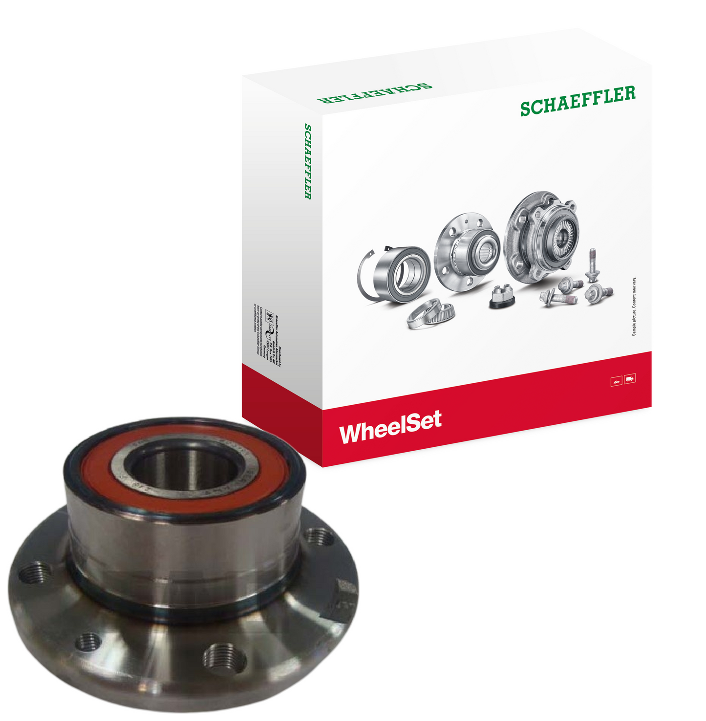 Cubo de Roda Traseiro com Rolamento - FAG - 803191 - (1)
