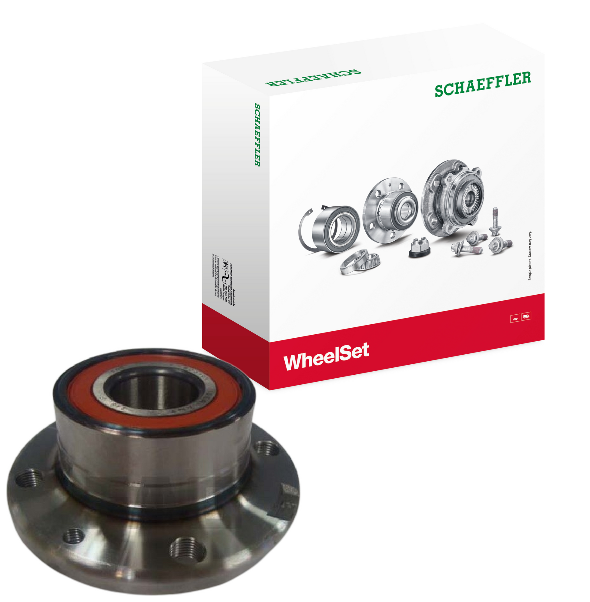 Cubo de Roda Traseiro com Rolamento - FAG - 803191 - (1)