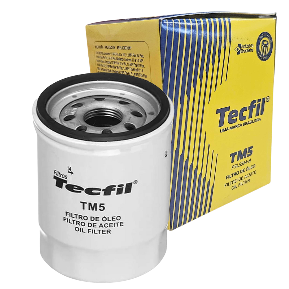 Filtro Blindado de Óleo Lubrificante - Tecfil - PSL55M-B - (1)