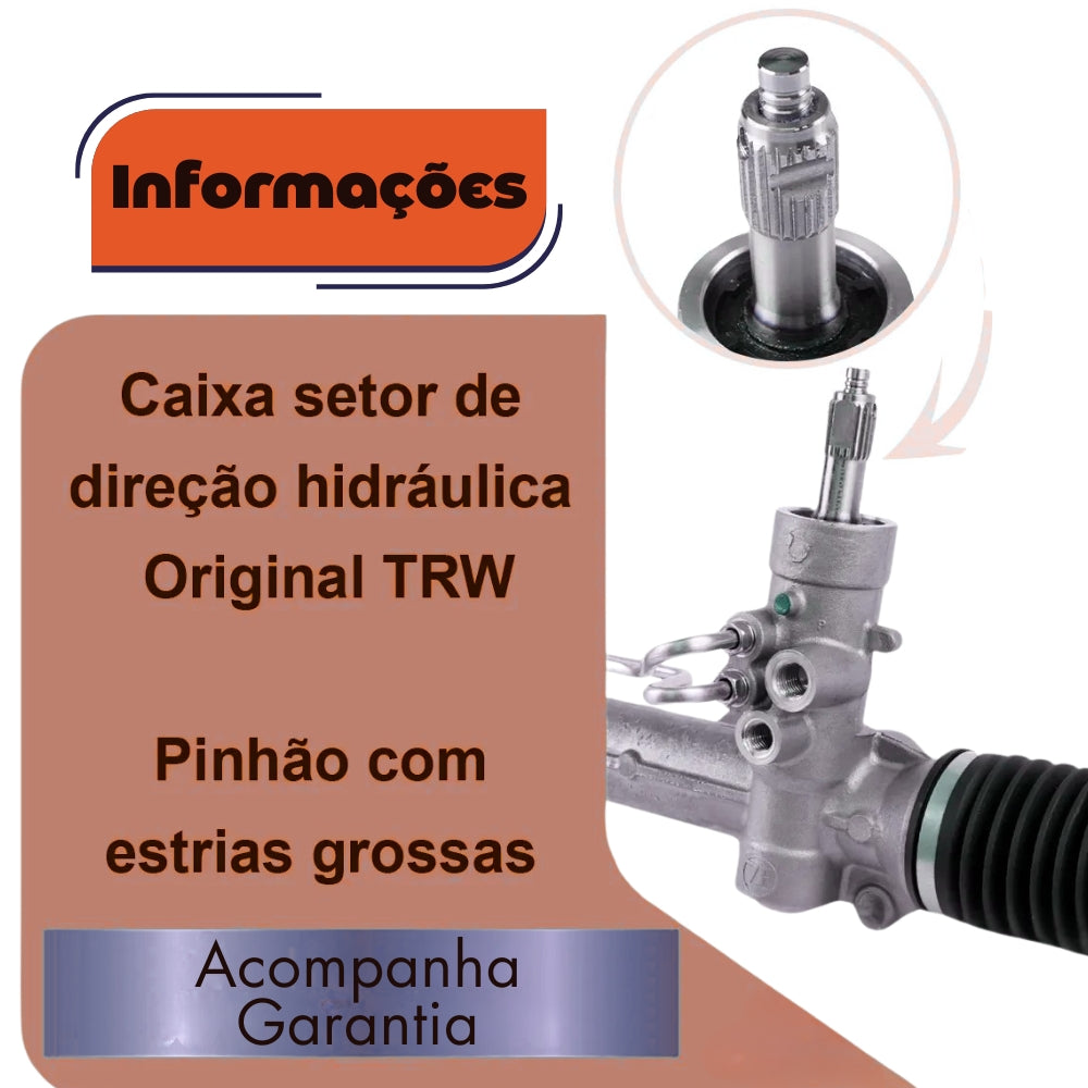 Caixa De Direção Hidráulica - TRW - JNP104 - (3)