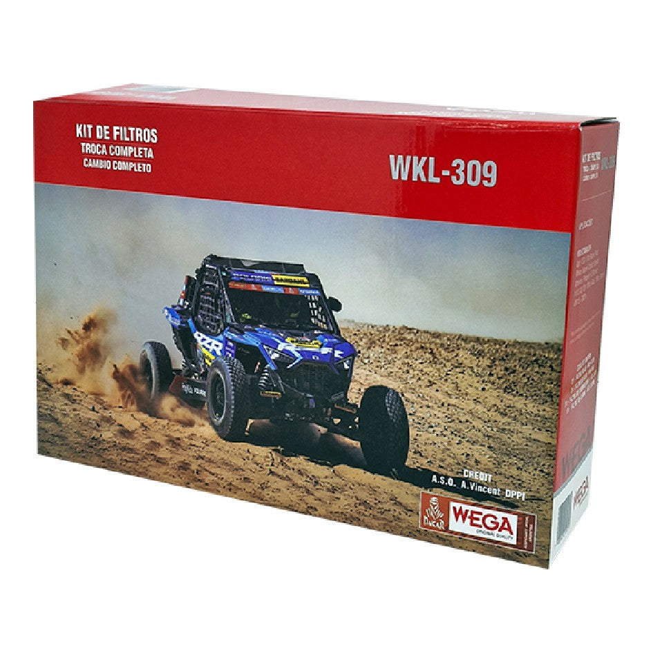 Kit Filtros de Ar Combustível Óleo e Cabine - Wega - WKL-309 - (2)