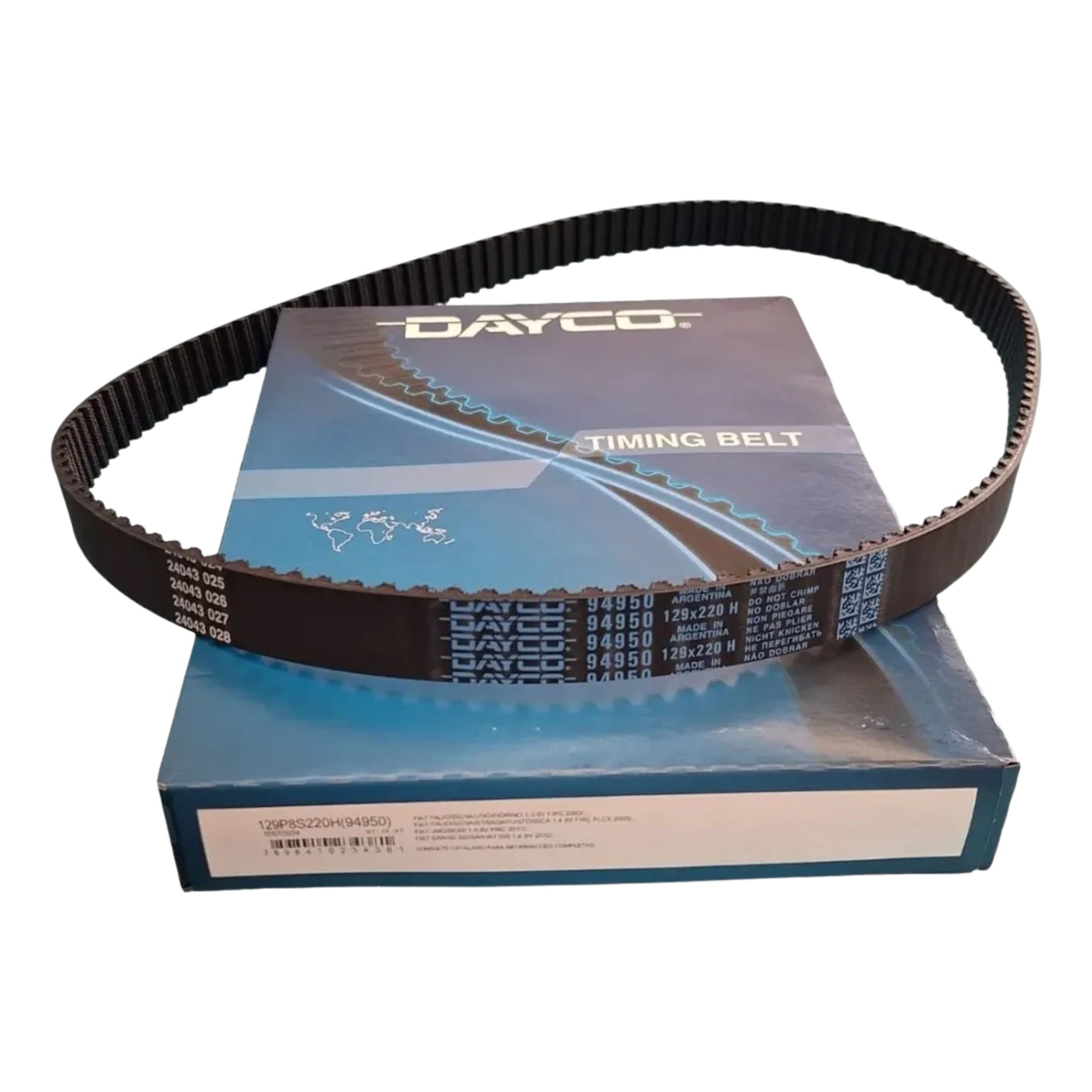 Correia Dentada de Sincronismo - Dayco - 129P8S220H - (9)