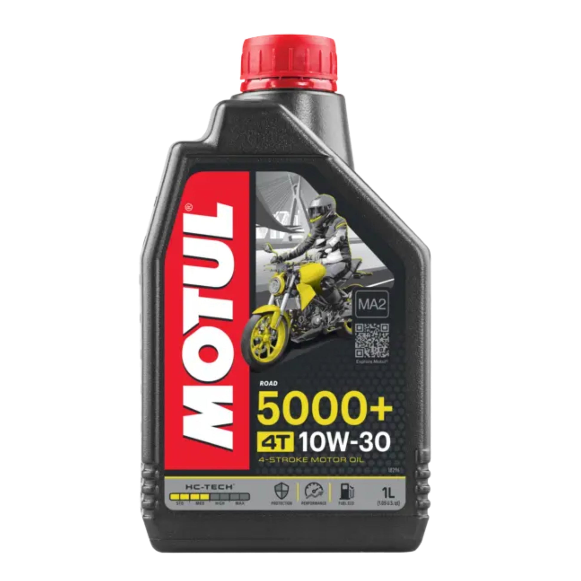 Óleo Motor Semissintético 10W30 1L para Honda Pop Biz CG Fan Titan Bros 5000+ - Motul - (1)