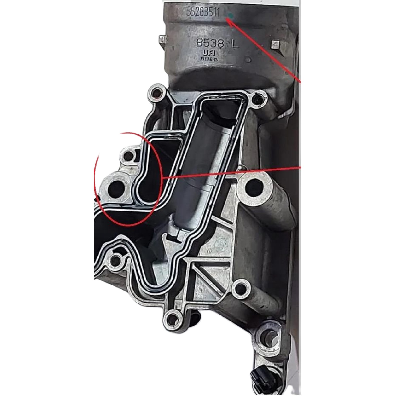 Radiador Resfriador de Óleo do Motor Refil - Frontier - 73695 - (5)