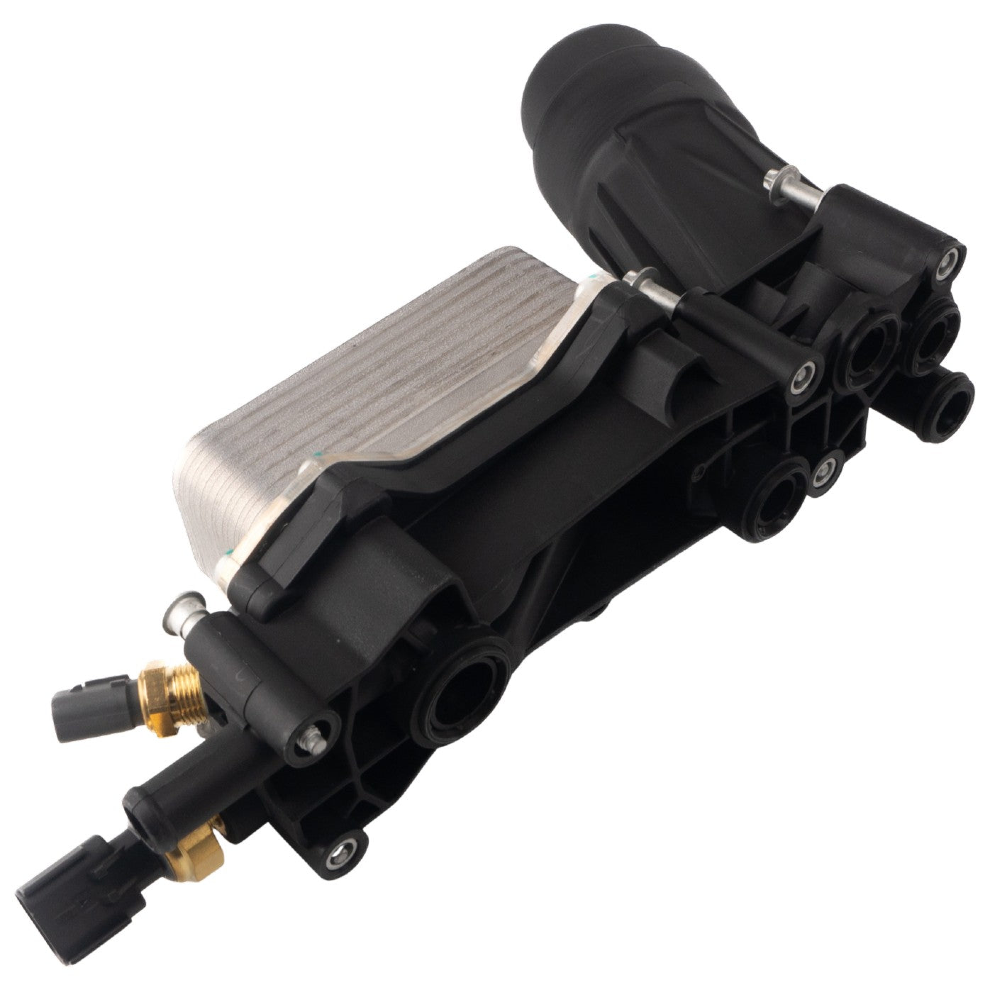 Radiador Resfriador de Óleo do Motor Completo - Frontier - 77055 - (4)