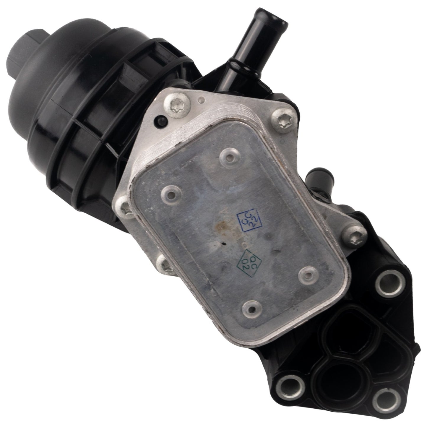 Radiador Resfriador de Óleo do Motor Completo - Frontier - 77041 - (3)