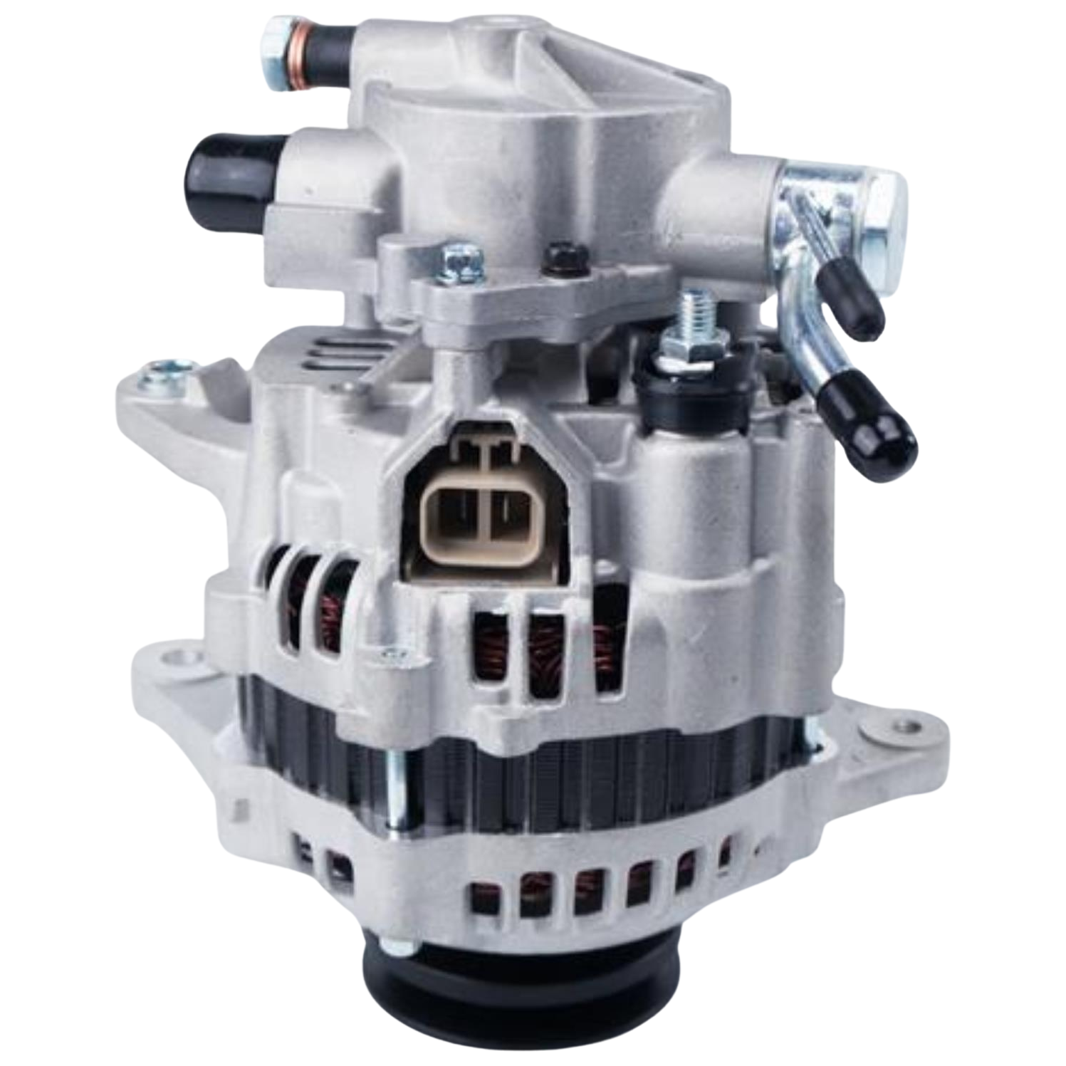 Alternador Polia Dupla com Bomba de Vácuo 90A - Drivetec - 73872 - (4)