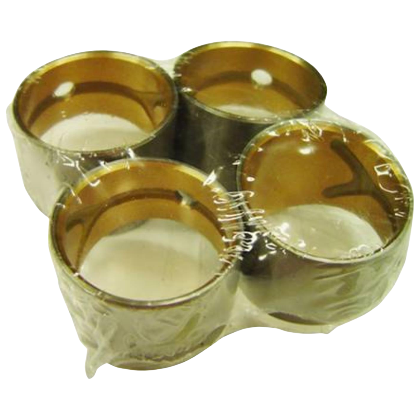 Bucha de Biela Trapezoidal 4 Unidades - Isapa - 17655 - (1)