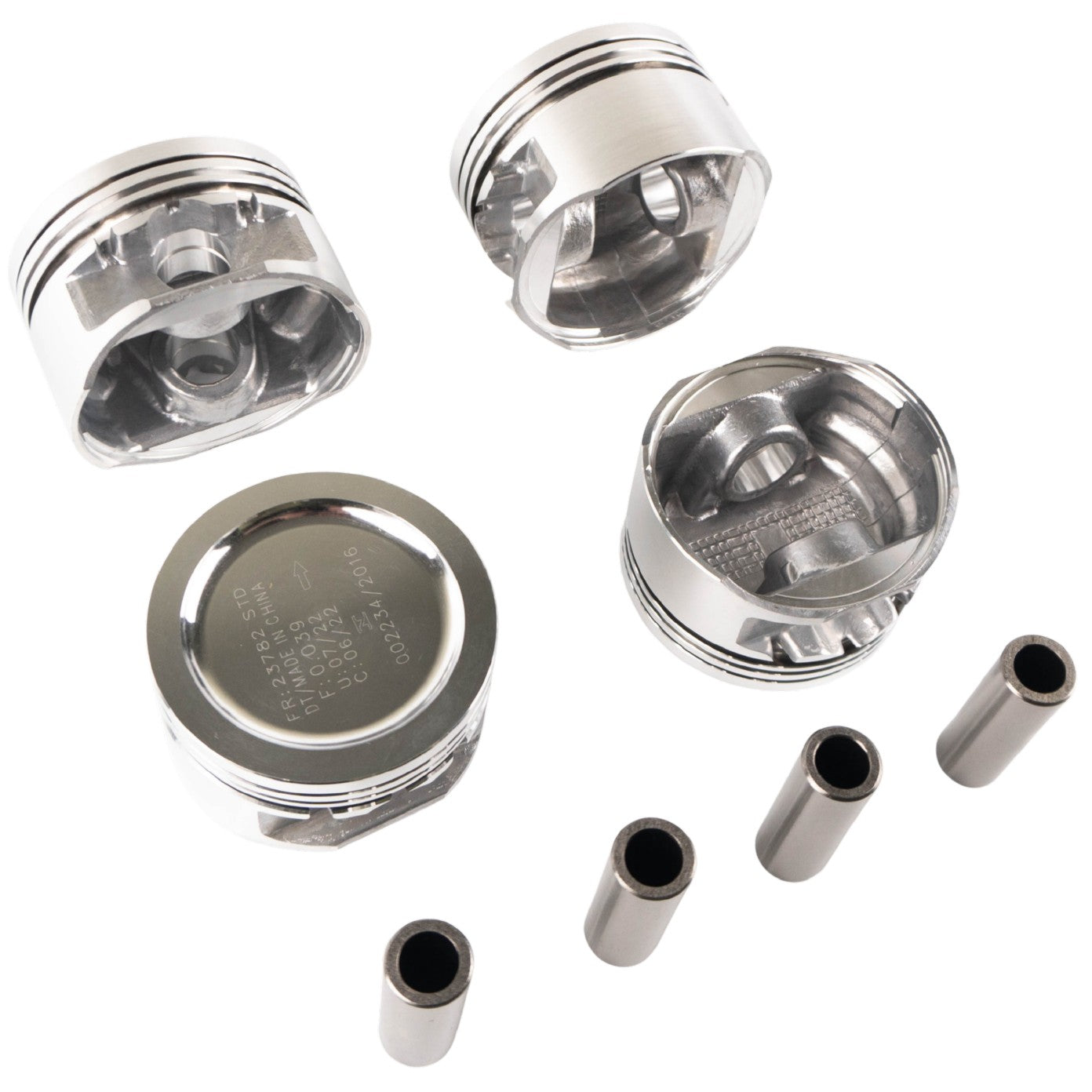 Jogo de Pistão do Motor STD 4 Unidades - Frontier - 23782 - (3)