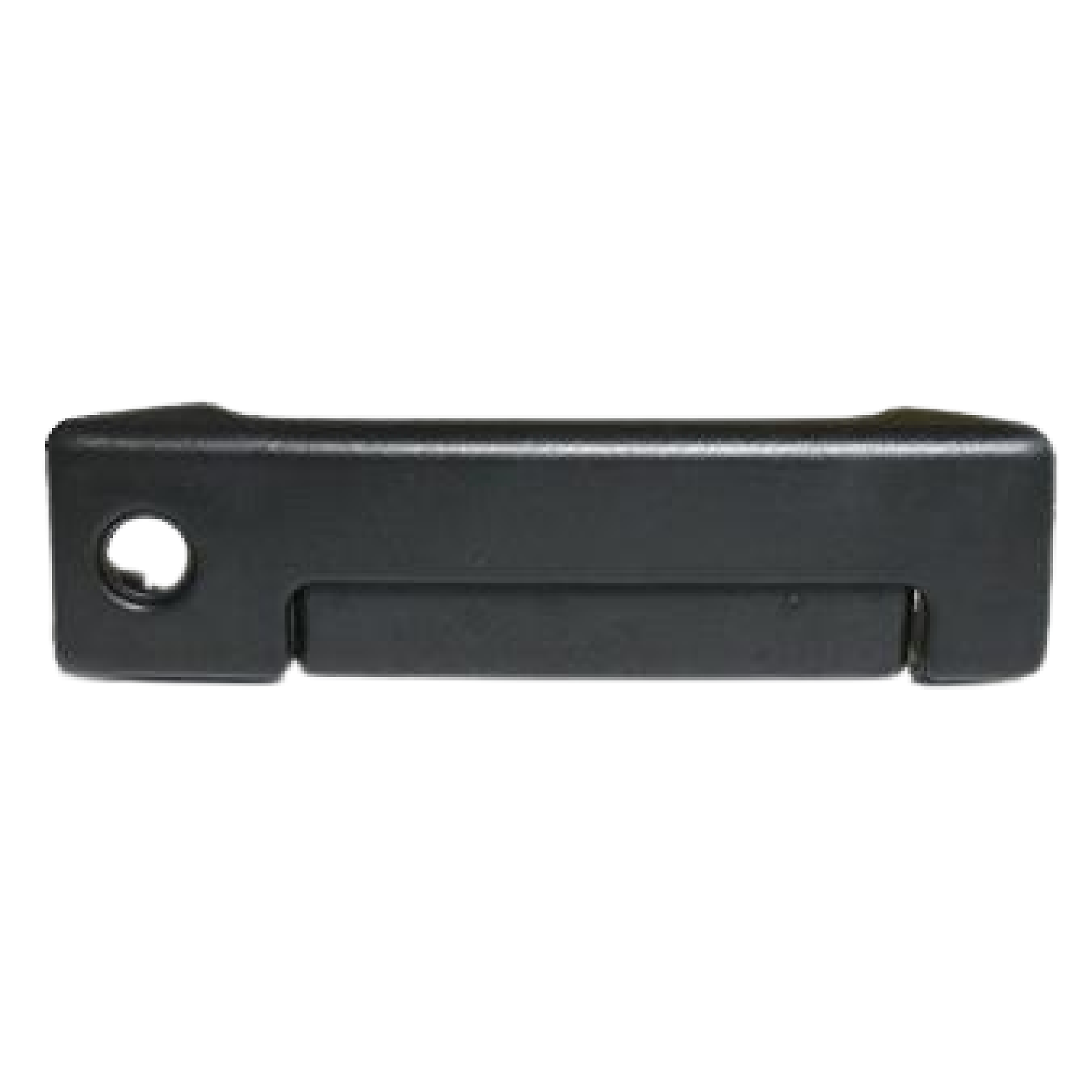 Maçaneta Externa Preta da Porta Corrediça 1 Unidade - Drivetec - 71246 - (2)