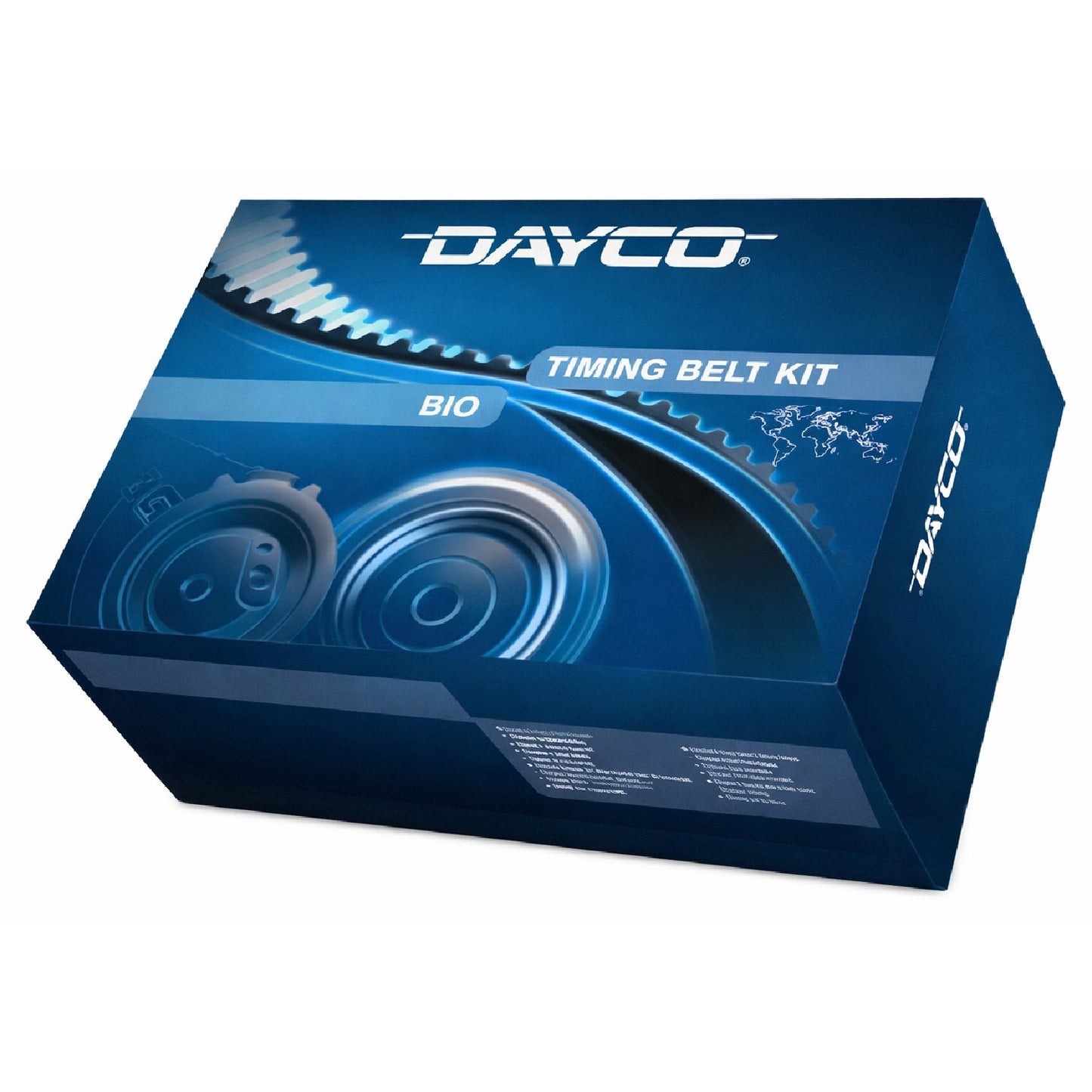 Kit Correia Dentada (Belt in Oil - Óleo) - Dayco - KBIO02 - (2)