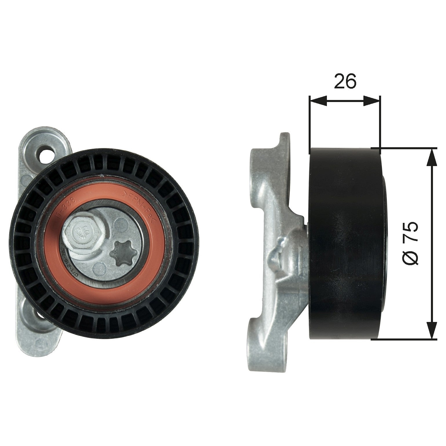 Tensionador de Acessórios - Gates - T39345 - (1)