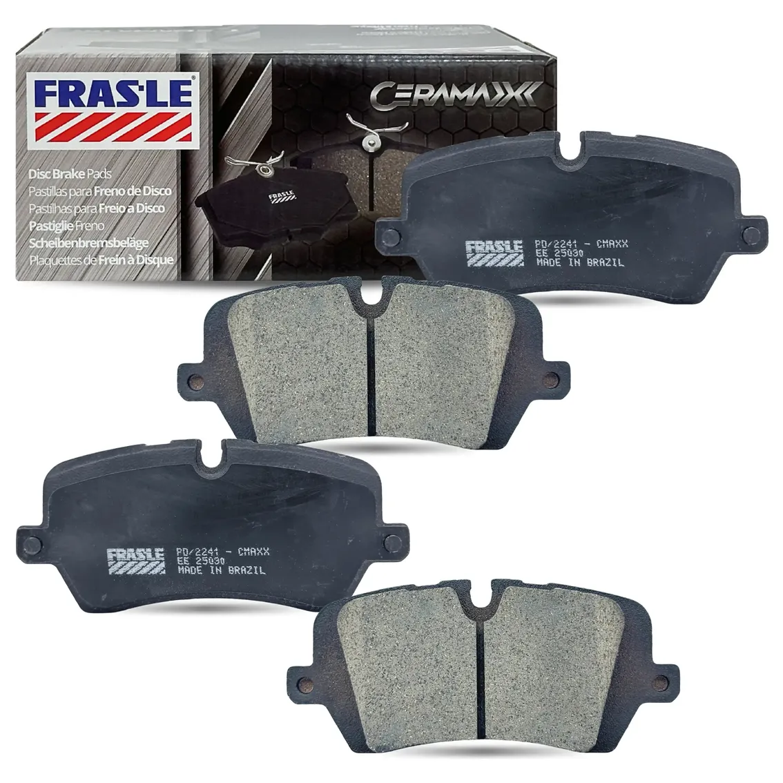 Pastilha de Freio Traseira Cerâmica - Fras-le - PD/2241-CMAXX - (1)