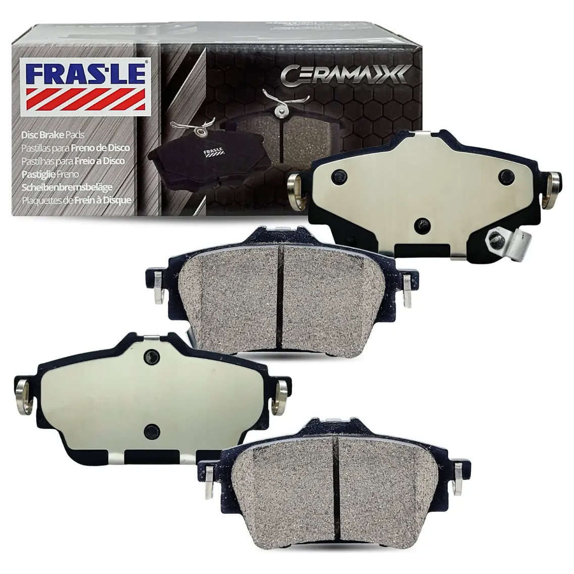 Pastilha de Freio Traseira Cerâmica - Fras-le - PD/2300-CMAXX - (1)